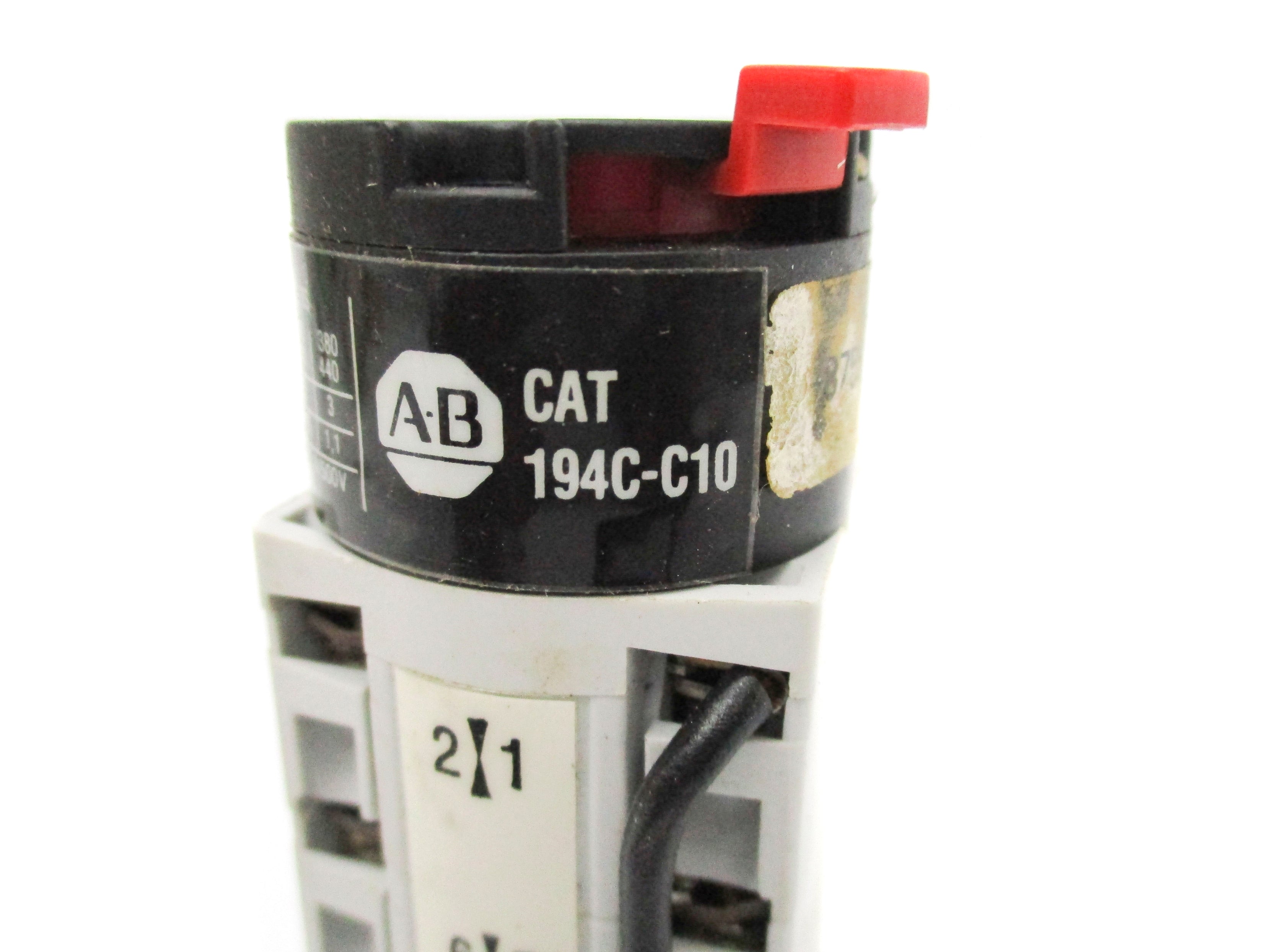INDUSTRIAL SPARE PART 194C-C10-8751 SER. A NSNP