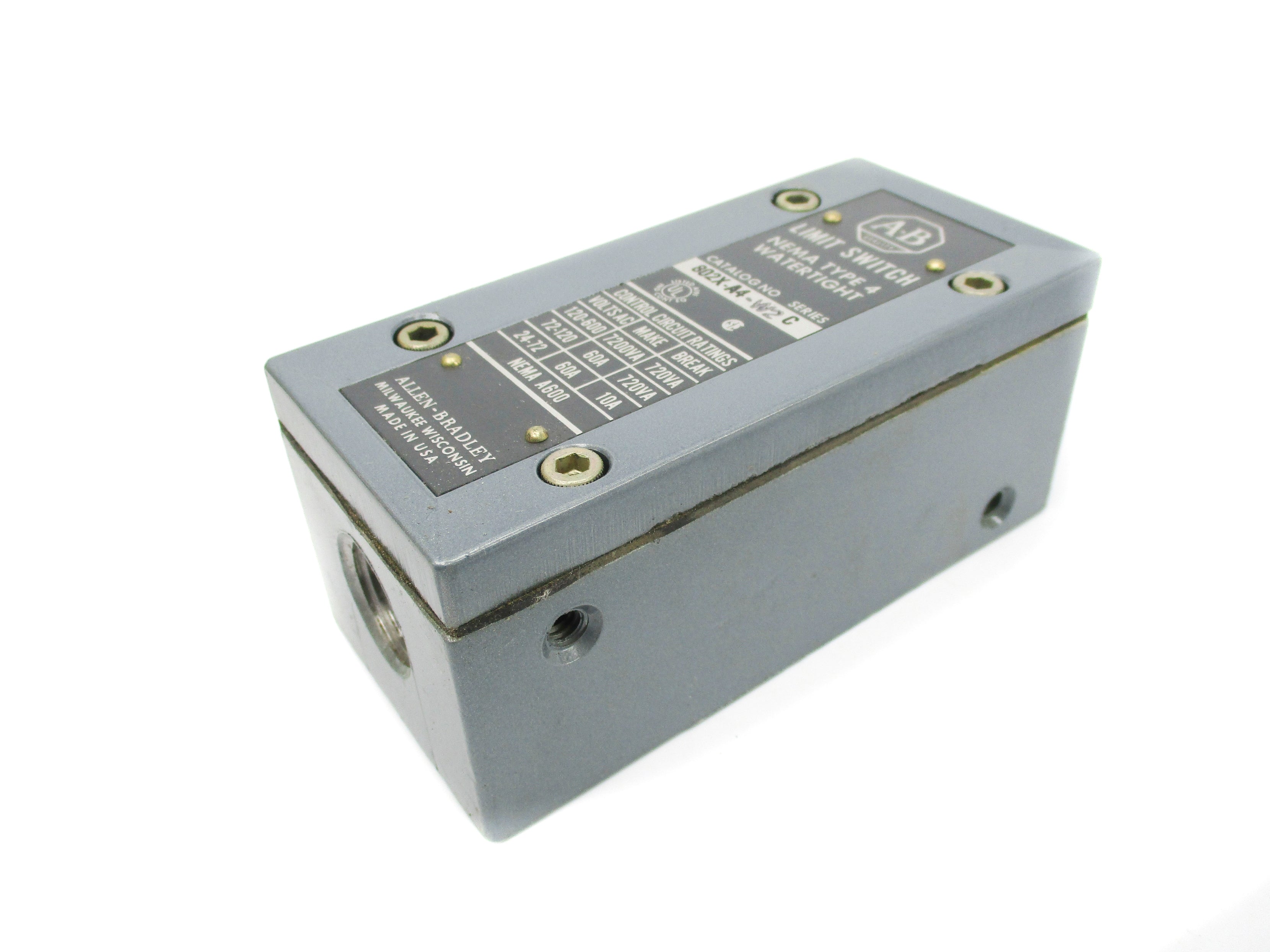 INDUSTRIAL SPARE PART 802X-A4-W2 SER. C (AS PICTURED) NSNP
