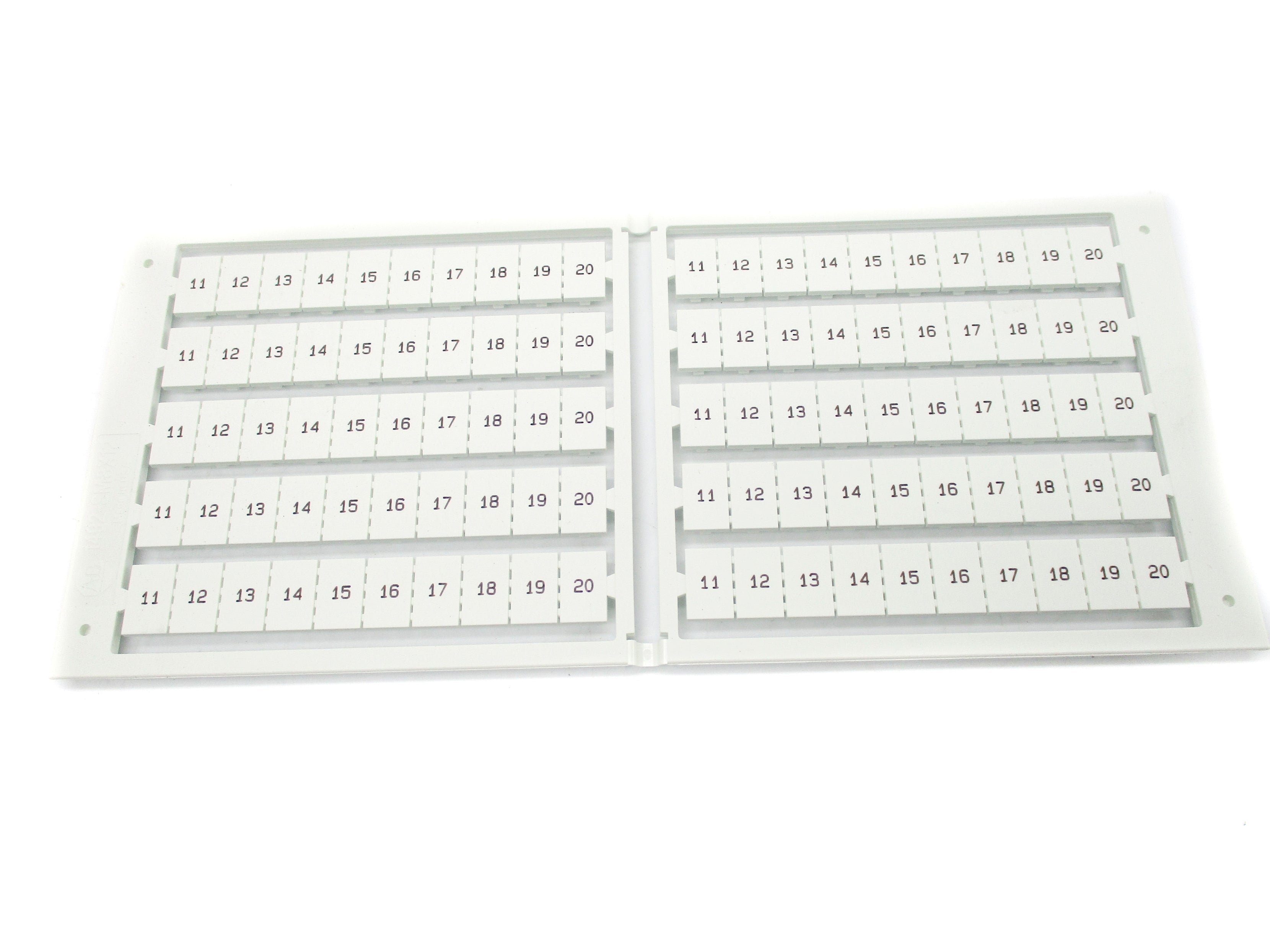 ALLEN BRADLEY 1492-SM8X12H11-20 SER. B (PKG OF 5) (WH) NSMP