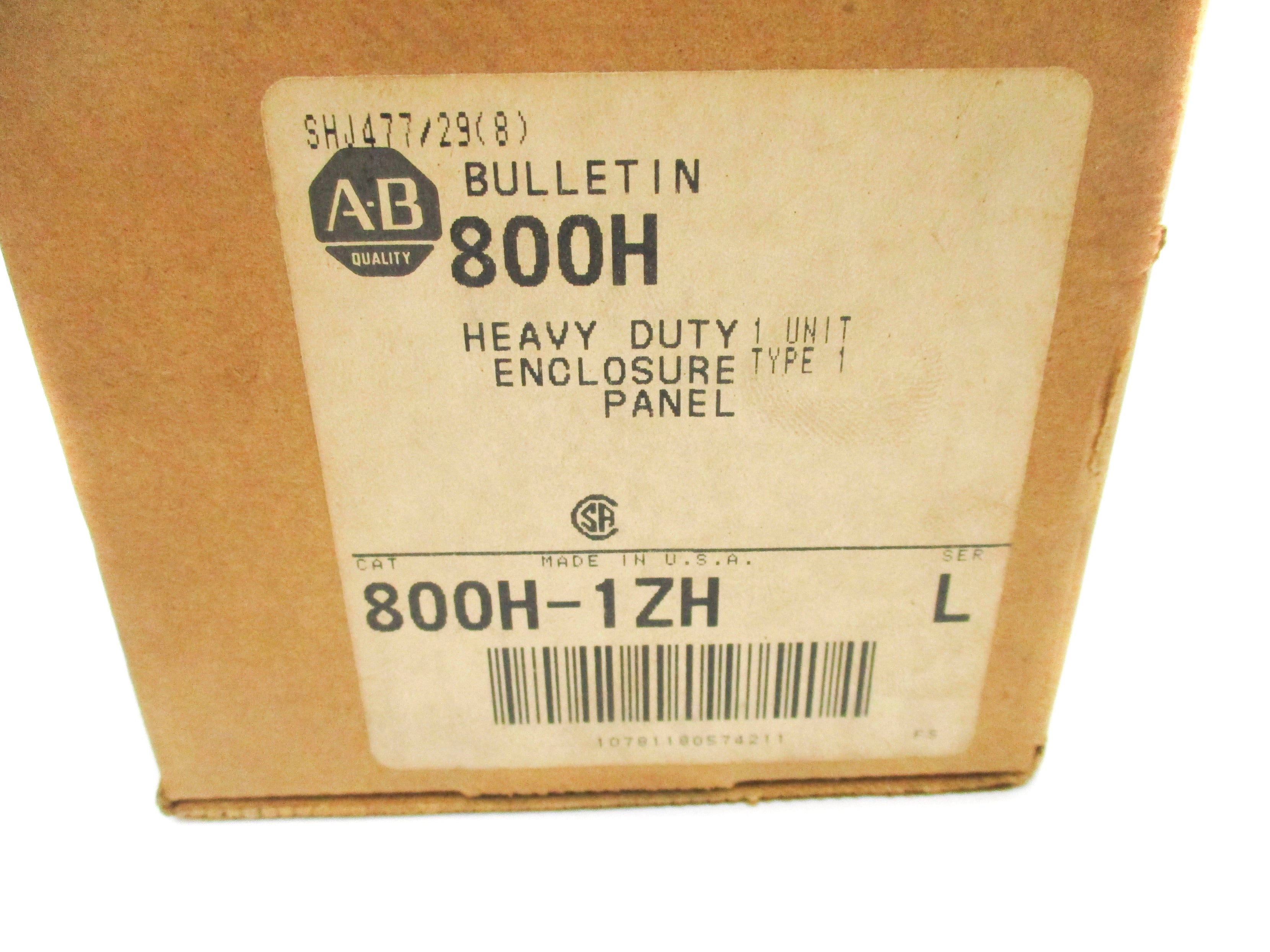 INDUSTRIAL SPARE PART 800H-1ZH SER. L (BR/WH) NSMP