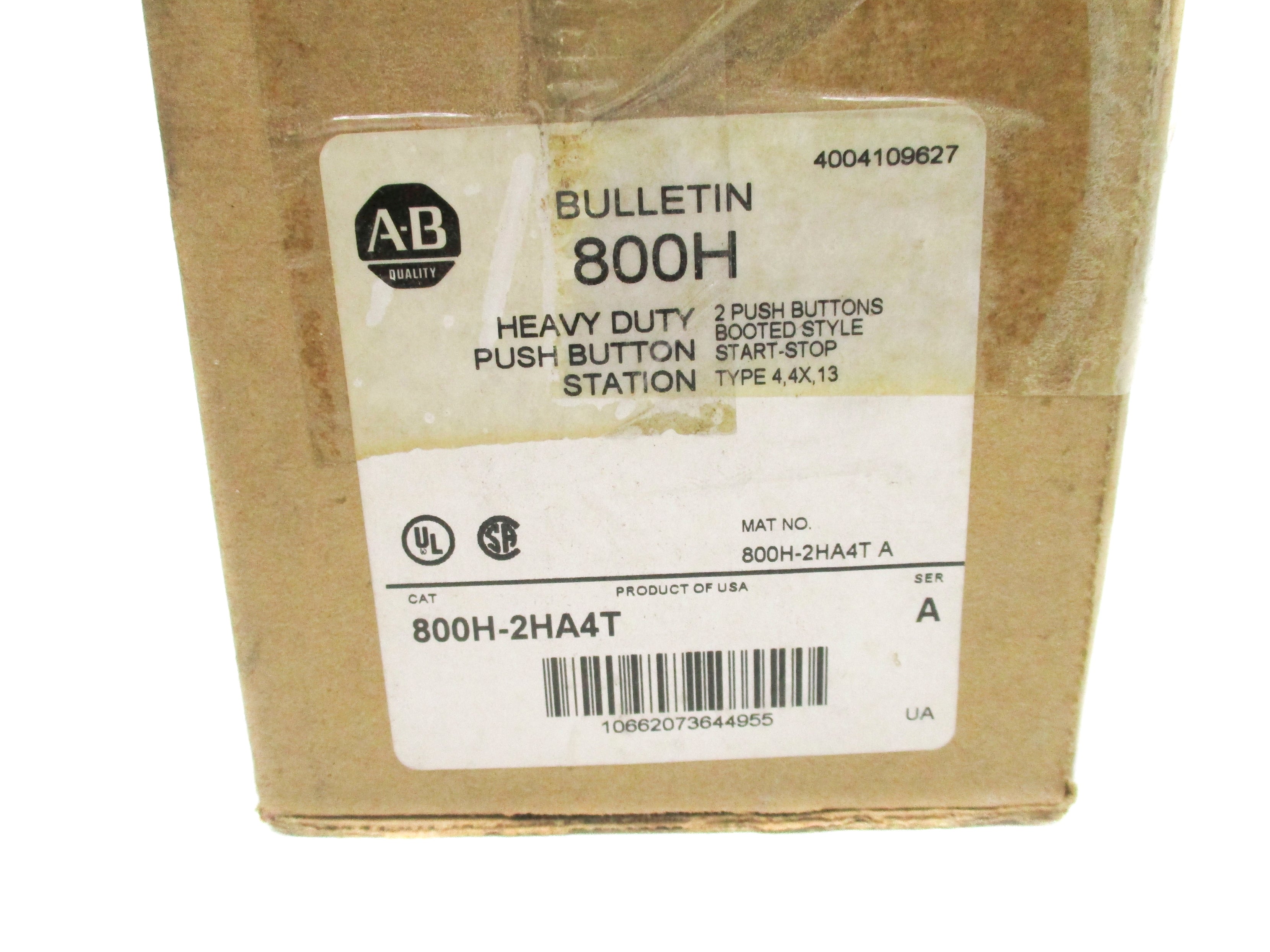 INDUSTRIAL SPARE PART 800H-2HA4T SER. A (BR/WH) NSMP