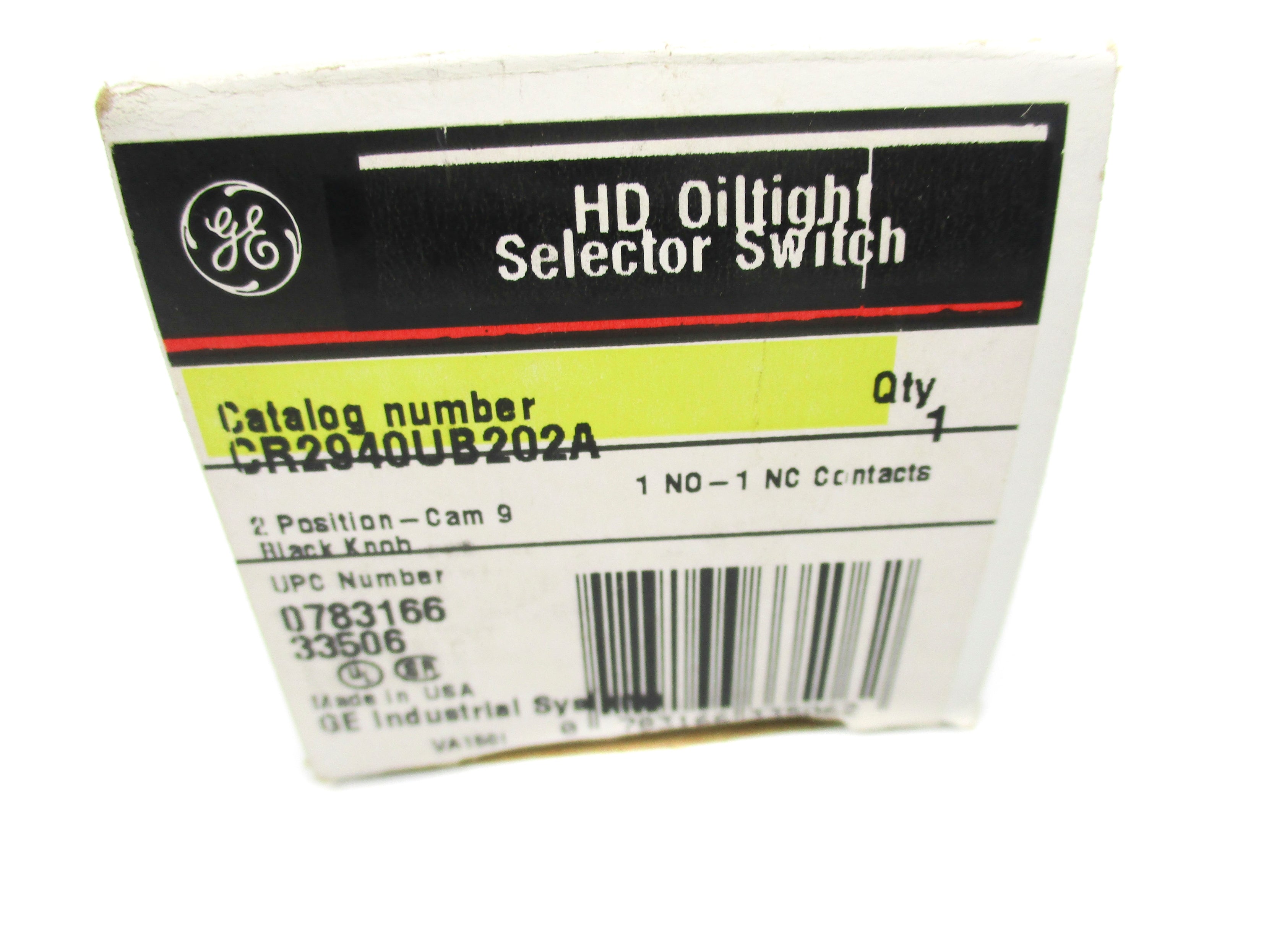 GENERAL ELECTRIC CR2940UB202A NSMP