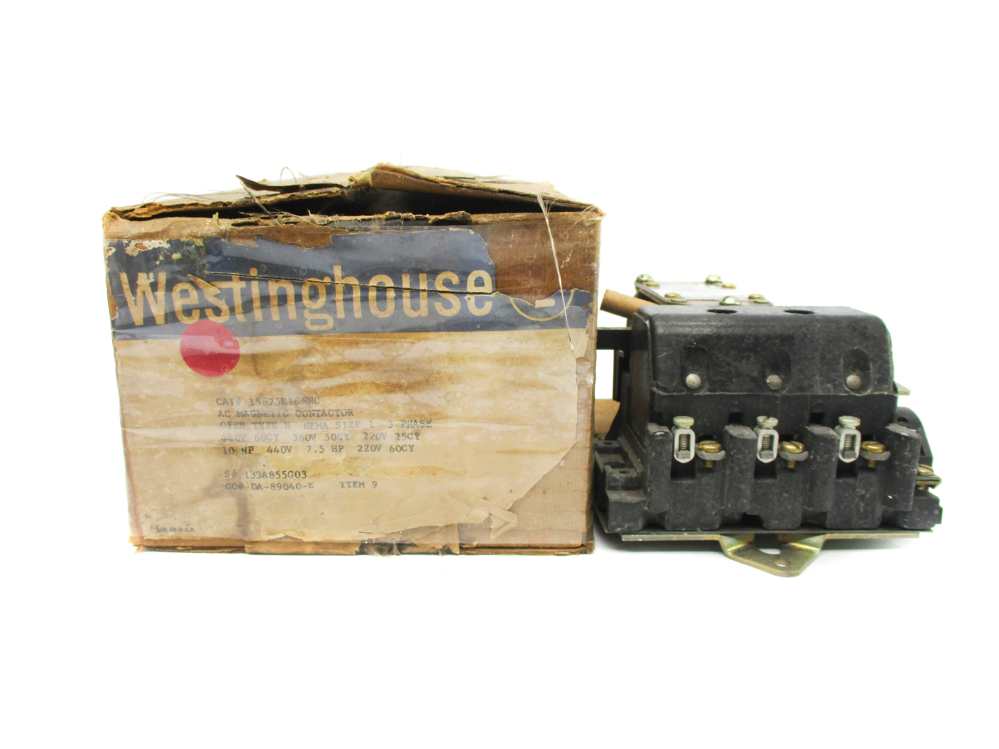 WESTINGHOUSE 15825K1CNNC 600V NSMP