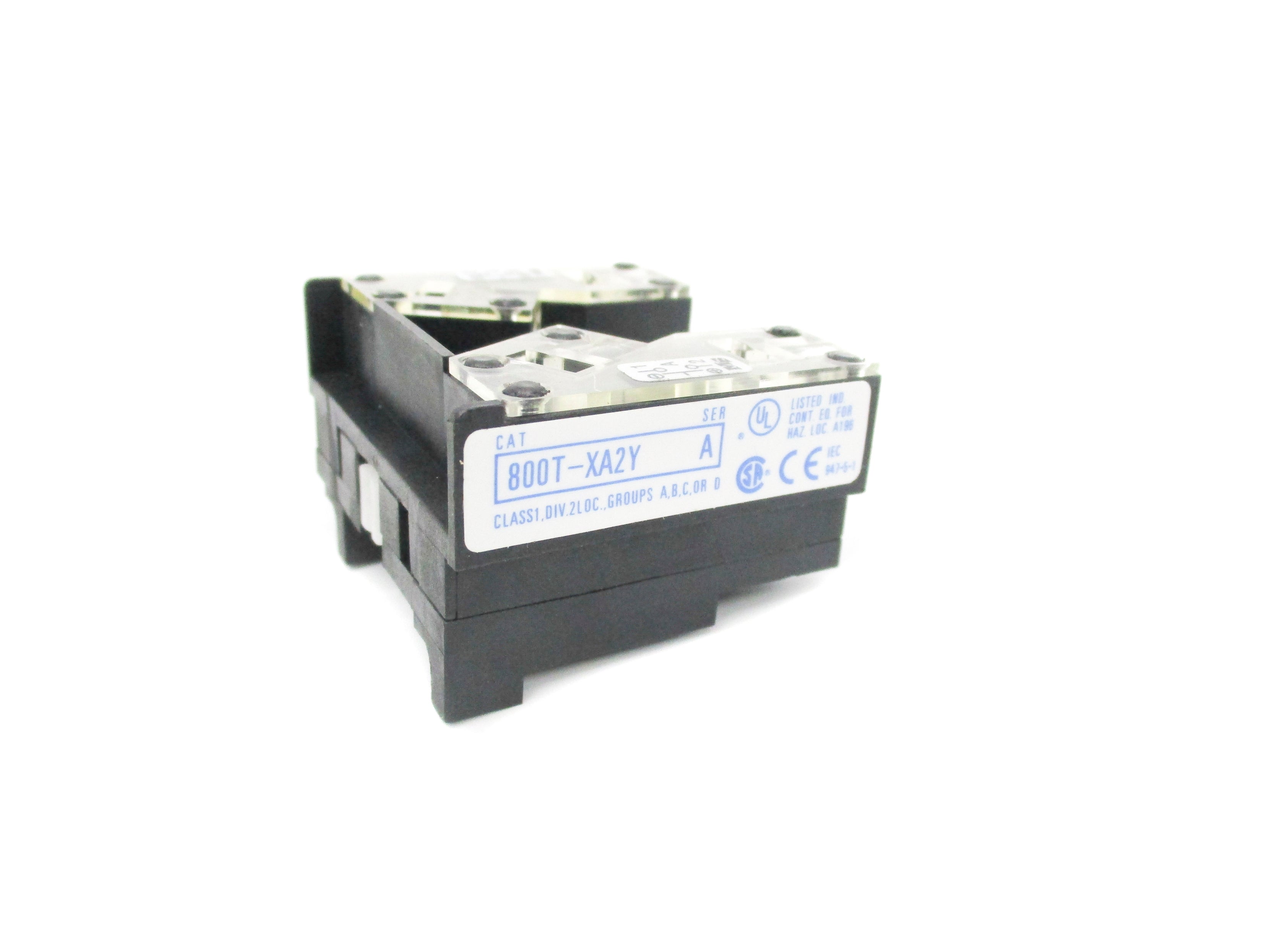 ALLEN BRADLEY 800T-XA2Y SER. A (GY/BL) NSMP