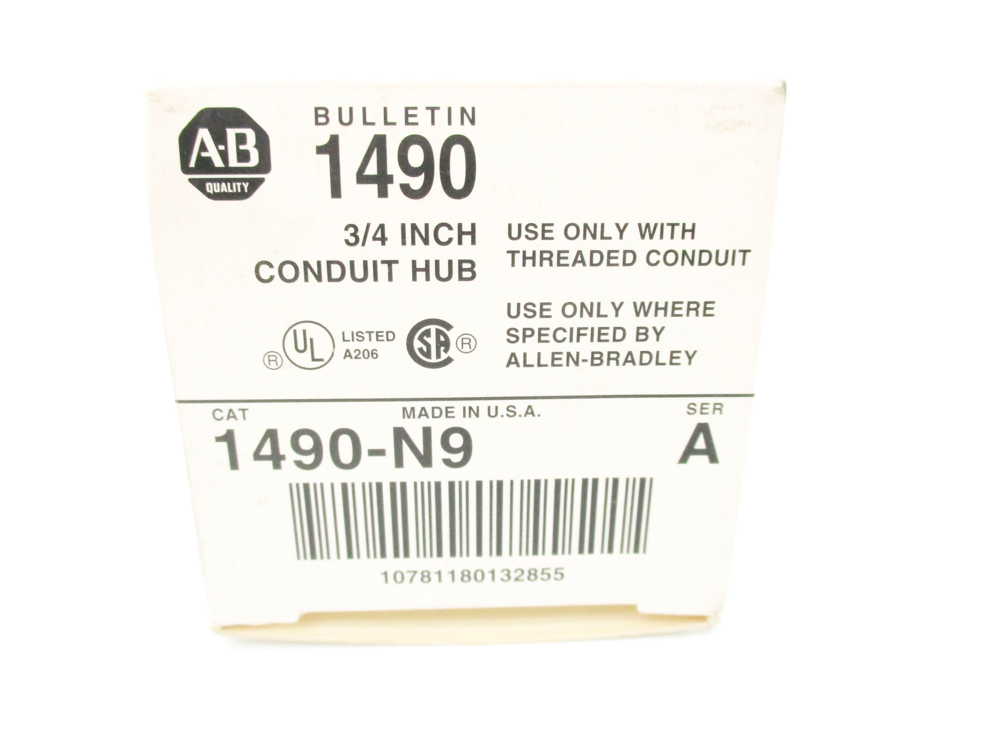 ALLEN BRADLEY 1490-N9 SER. A (WH) NSMP