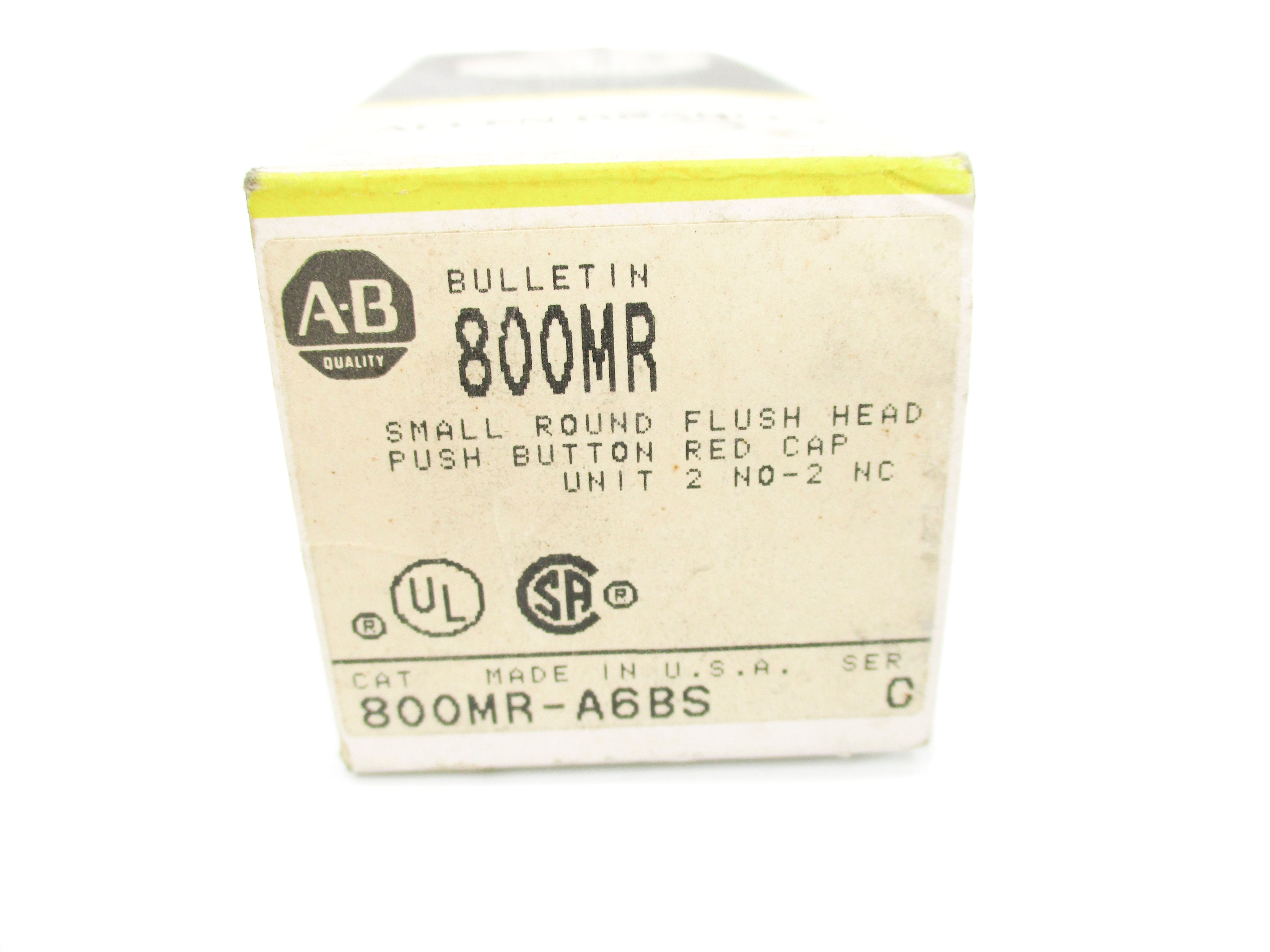 INDUSTRIAL SPARE PART 800MR-A6BS SER. C (BK/YL) NSMP
