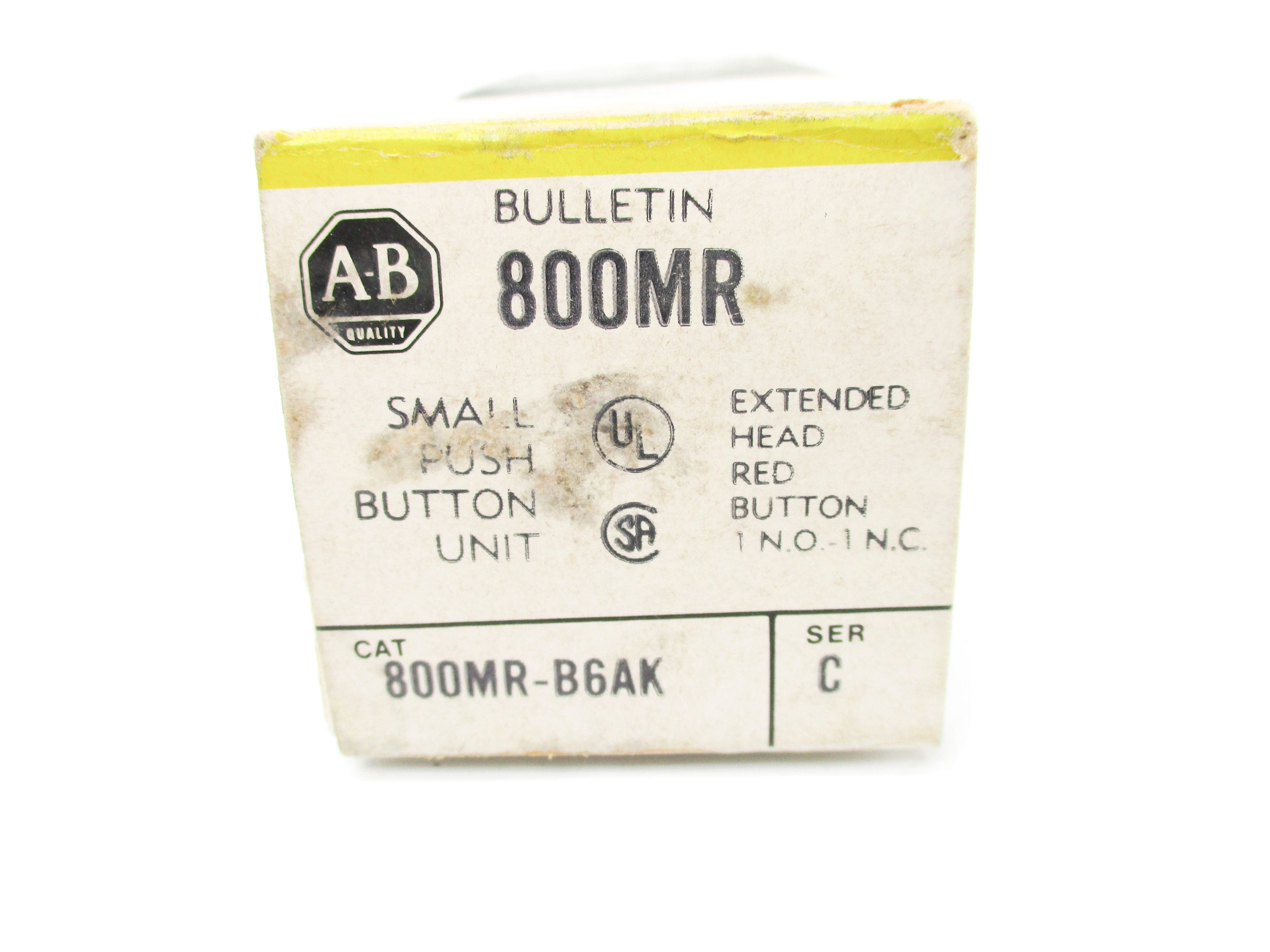 INDUSTRIAL SPARE PART 800MR-B6AK SER. C (BK/YL) NSMP