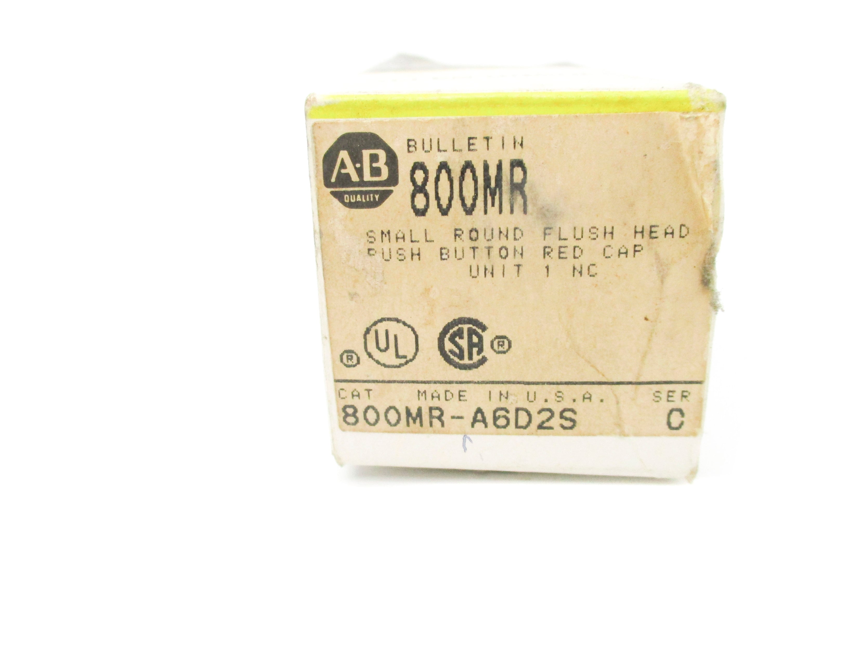 INDUSTRIAL SPARE PART 800MR-A6D2S SER. C (BK/YL) NSMP