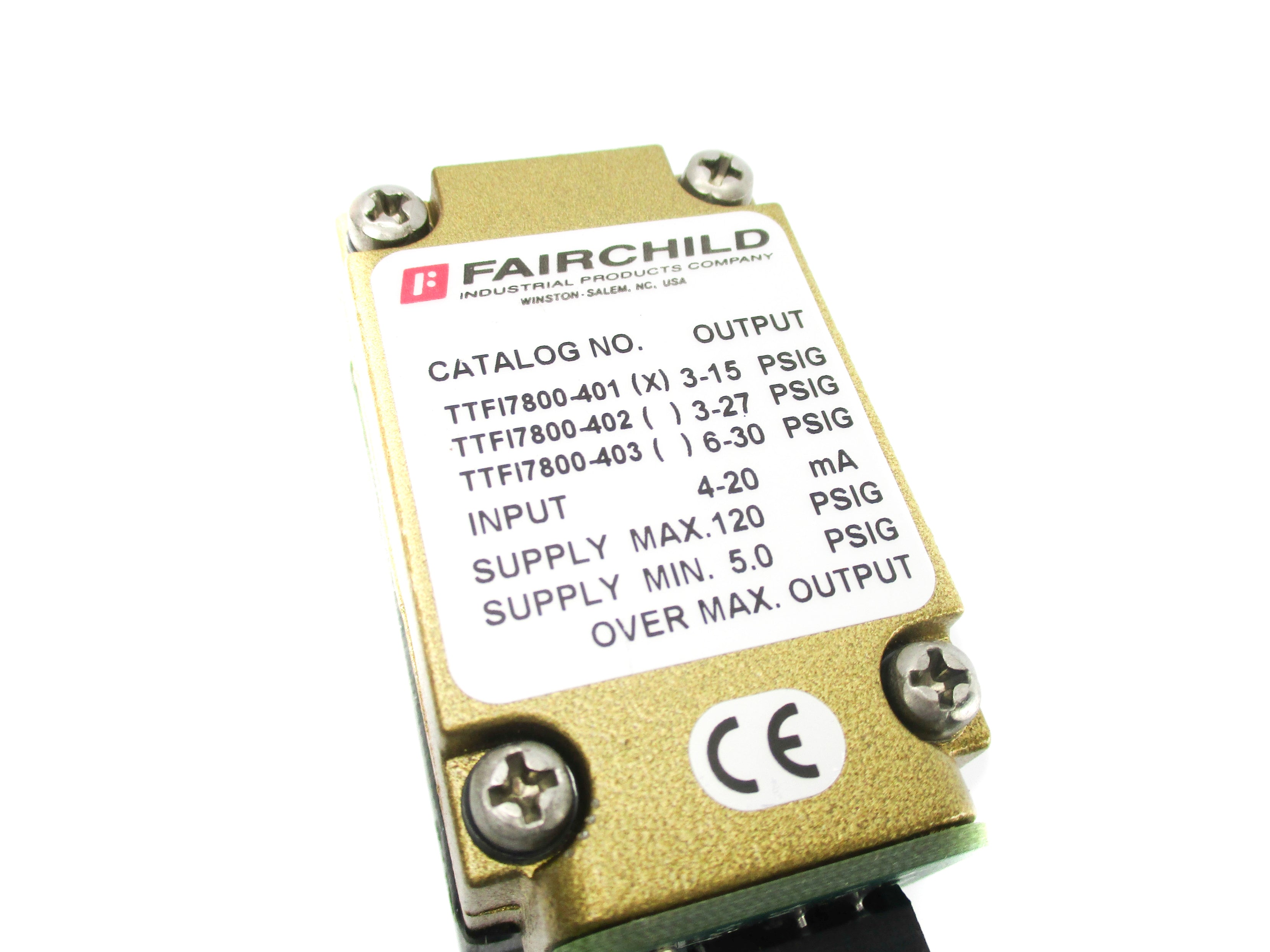 FAIRCHILD TTFI7800-401 120PSI NSNP