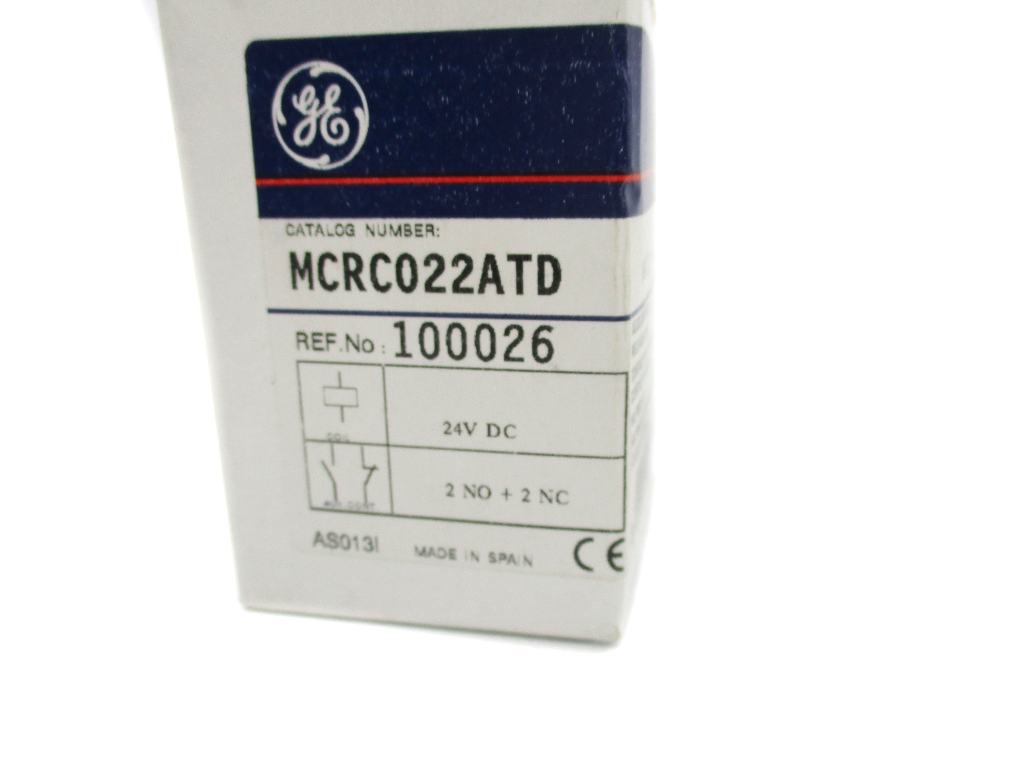 GENERAL ELECTRIC MCRC022ATD 15A 24VDC NSMP