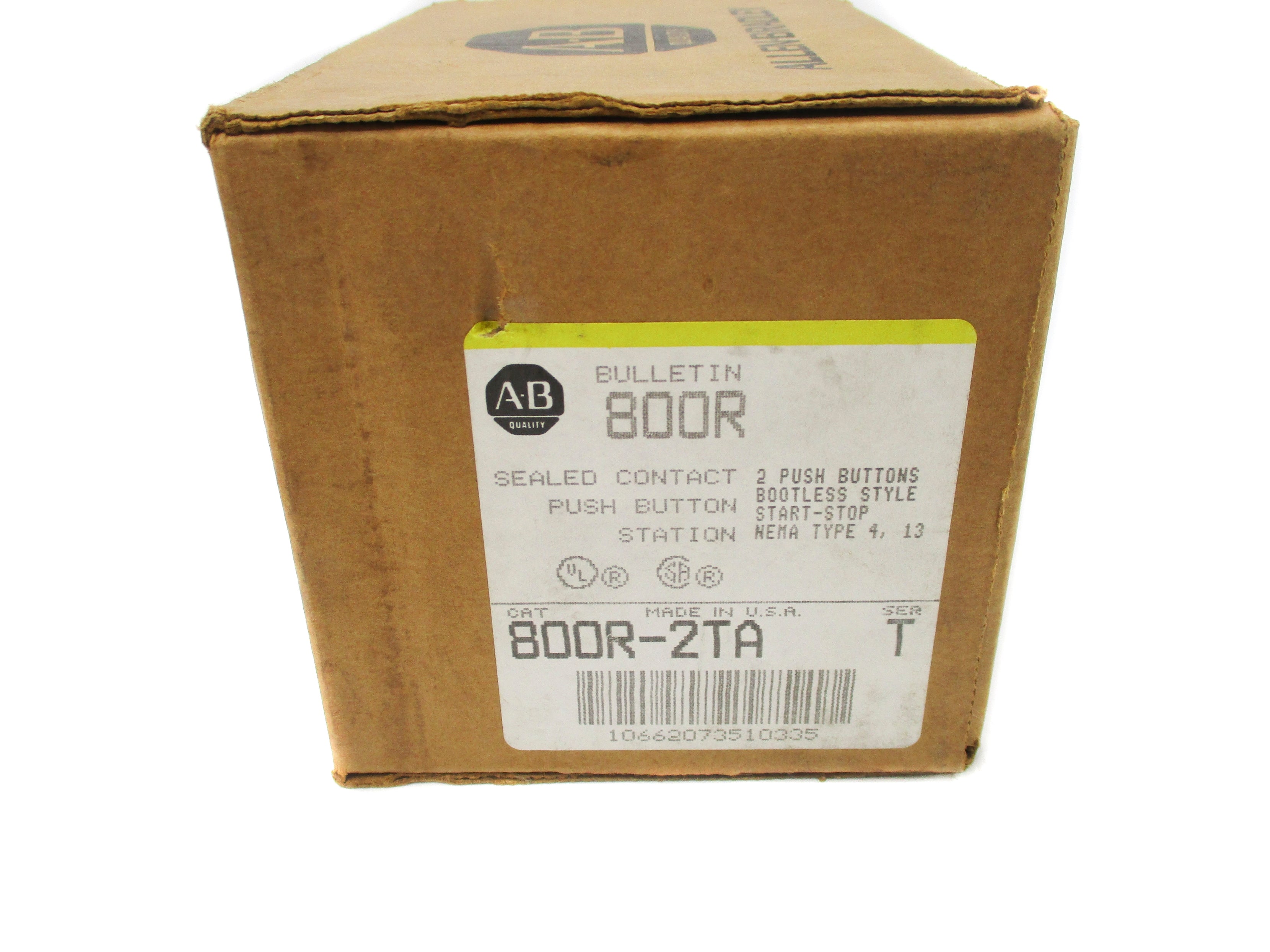 INDUSTRIAL SPARE PART 800R-2TA SER. T 600VAC (BR/YL) NSMP