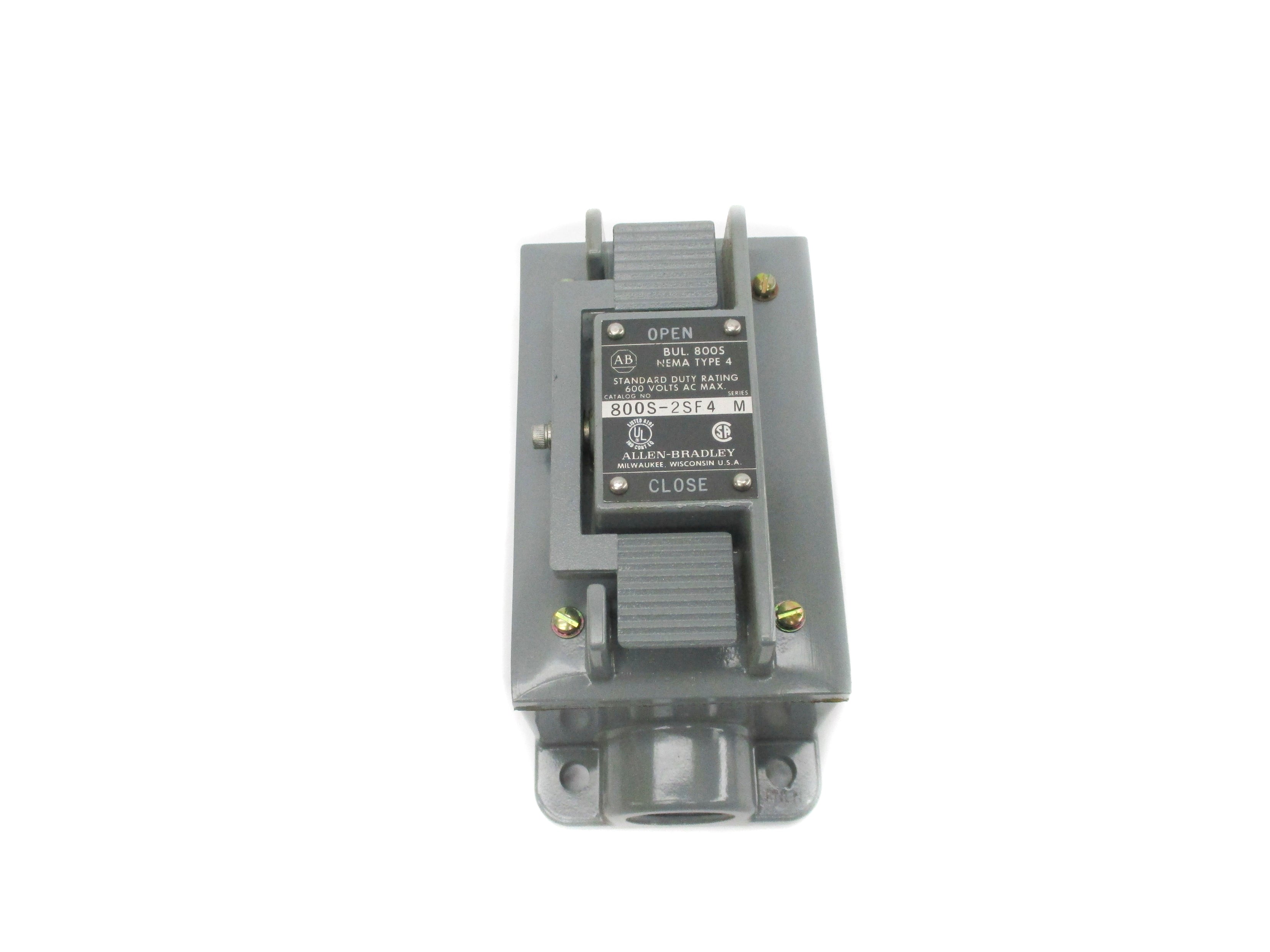 ALLEN BRADLEY 800S-2SF4 SER. M (BR/YL) NSMP