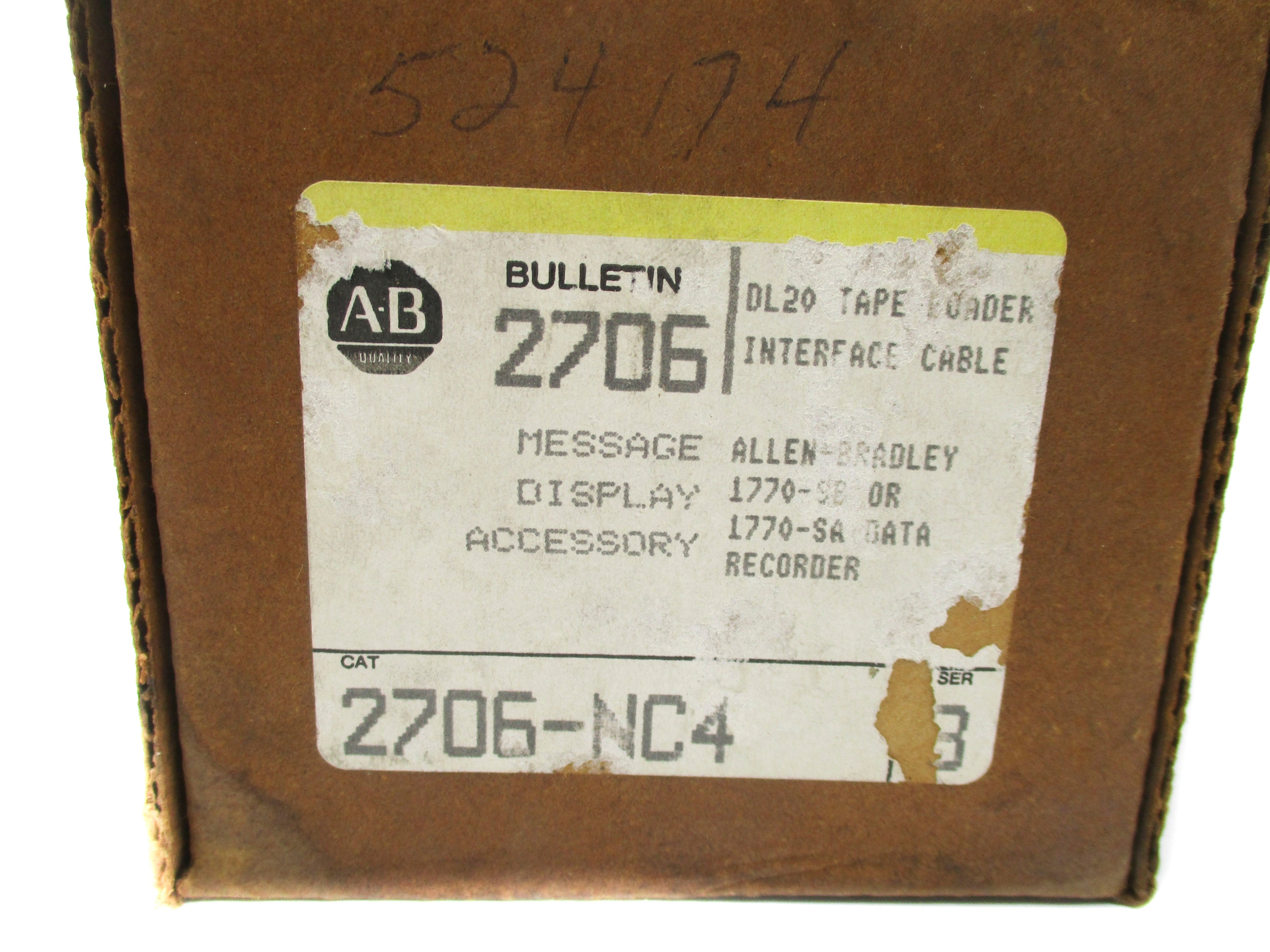 INDUSTRIAL SPARE PART 2706-NC4 SER. B NSMP