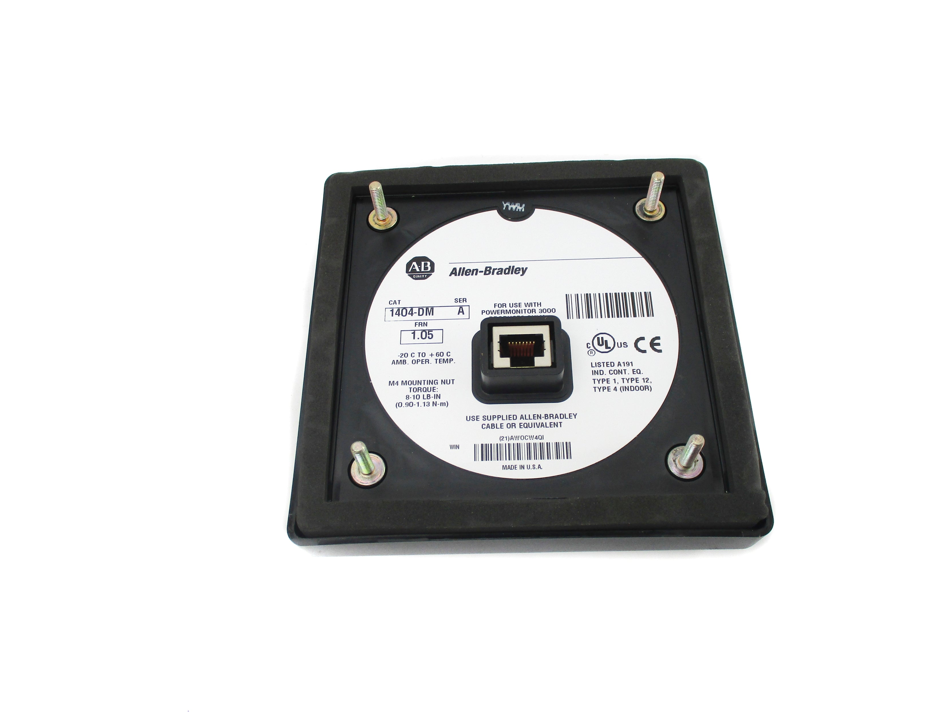 ALLEN BRADLEY 1404-DM SER. A NSMP