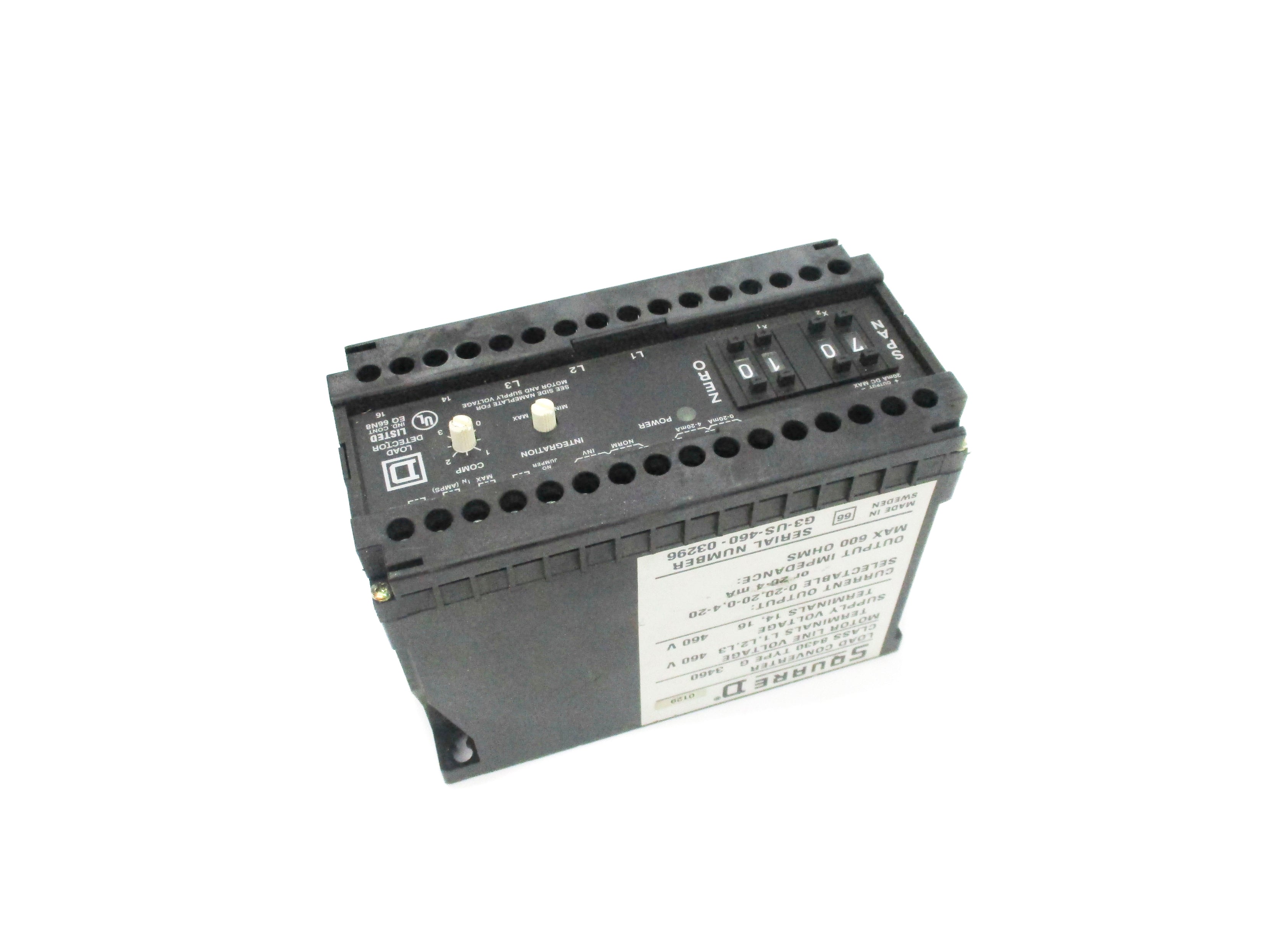 SQUARE D 8430G3460 UNMP