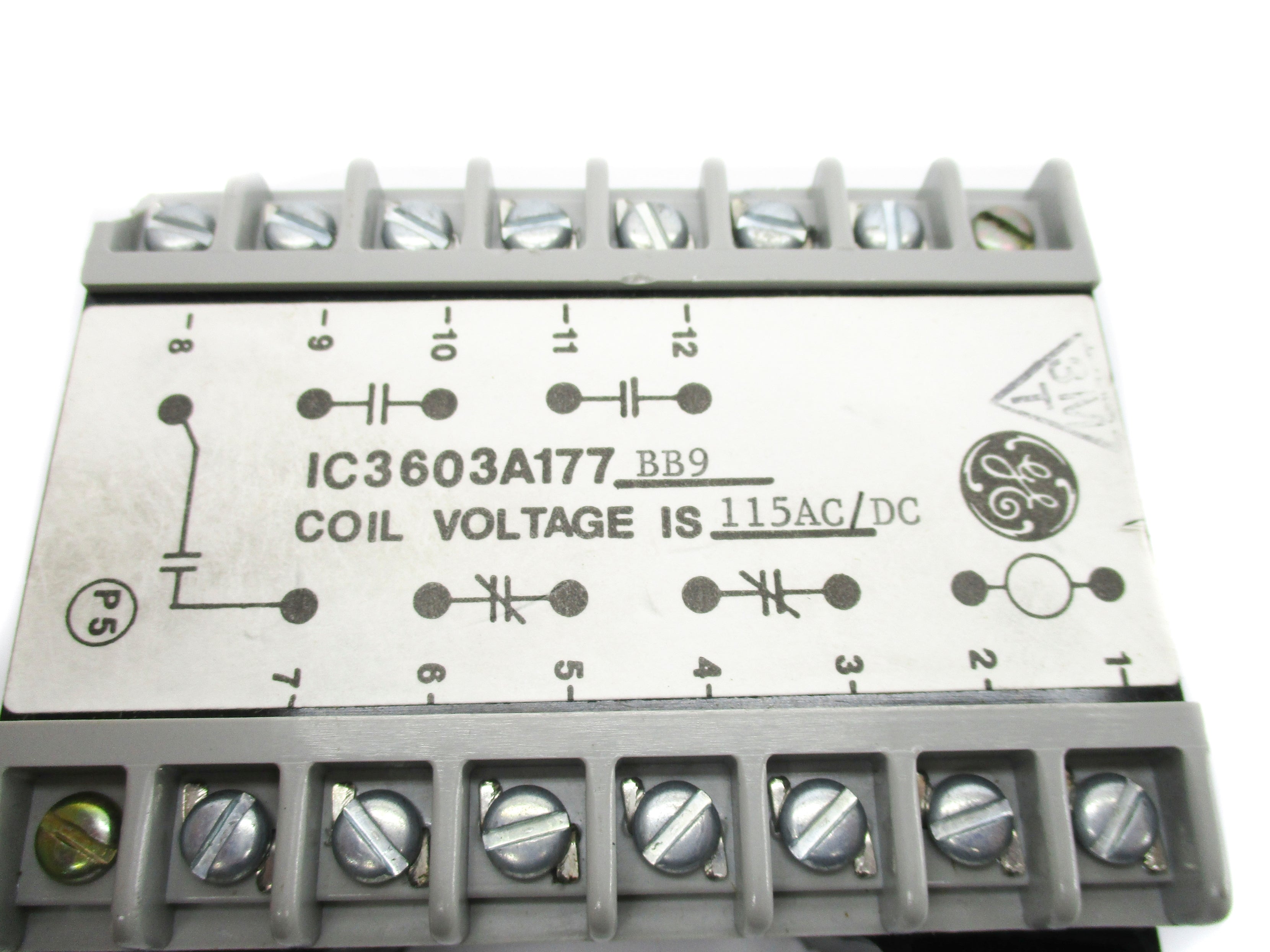 GENERAL ELECTRIC IC3603A177BB9 115V (AS PICTURED) NSNP