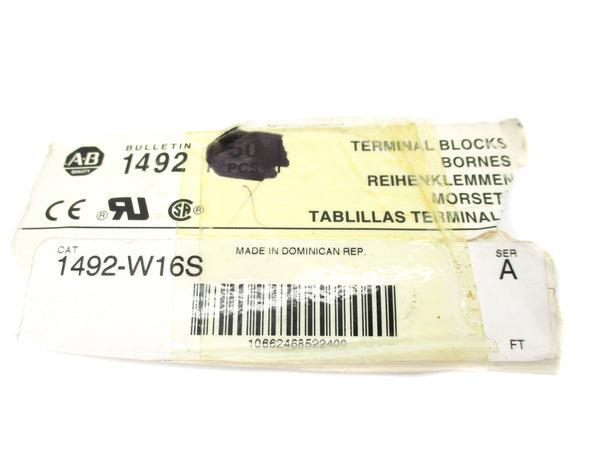 ALLEN BRADLEY 1492-W16S SER. A NSNP