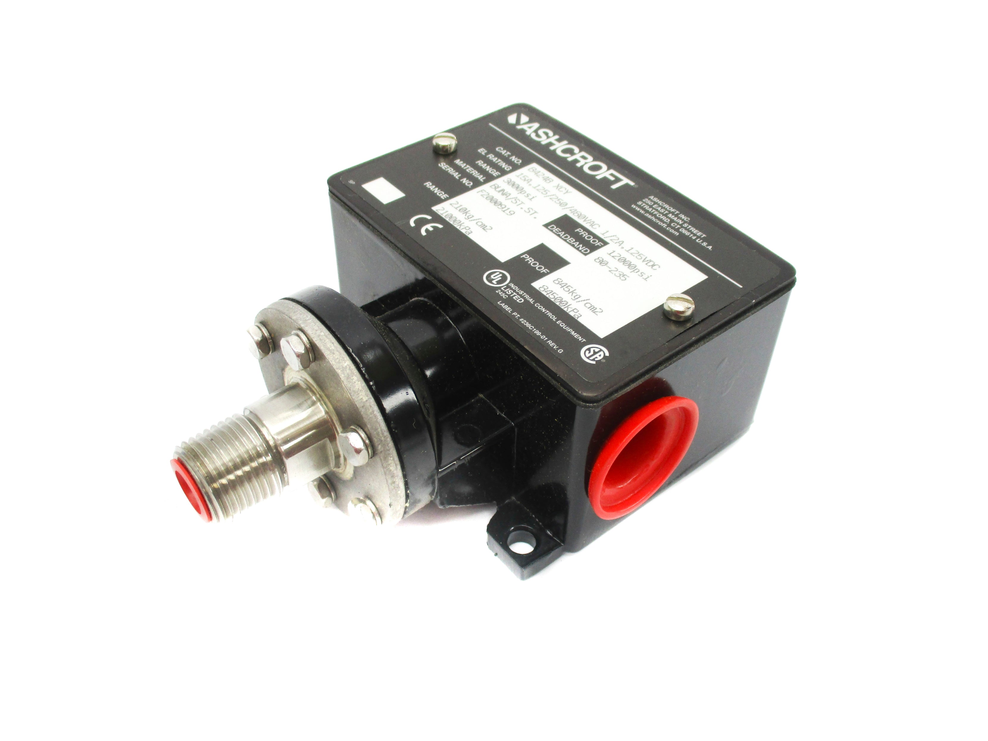 ASHCROFT 8424BXCY 12000PSI NSNP