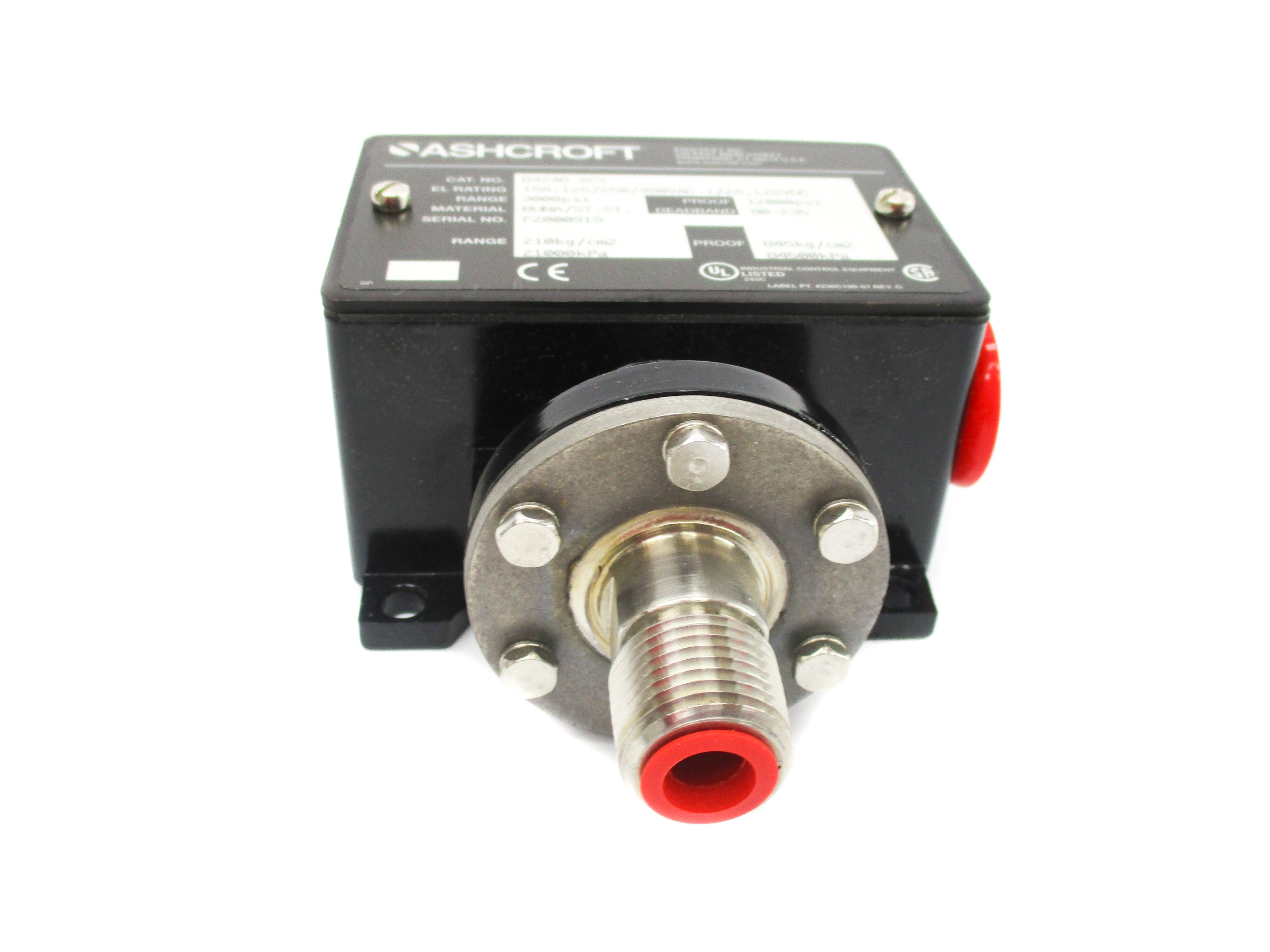 ASHCROFT 8424BXCY 12000PSI NSNP