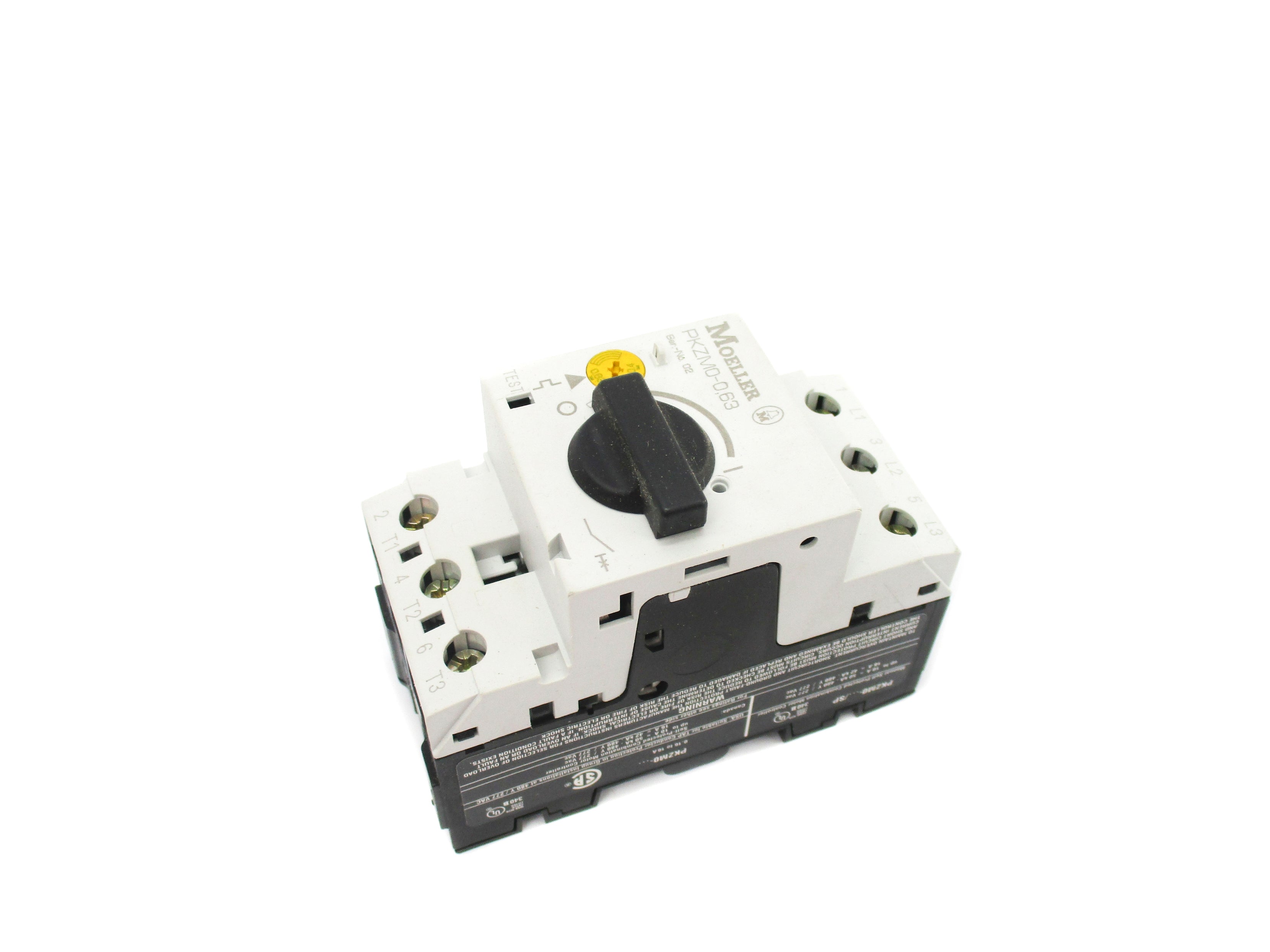 KLOCKNER MOELLER PKZM0-0,63 6000V 0.4-0.63A NSNP