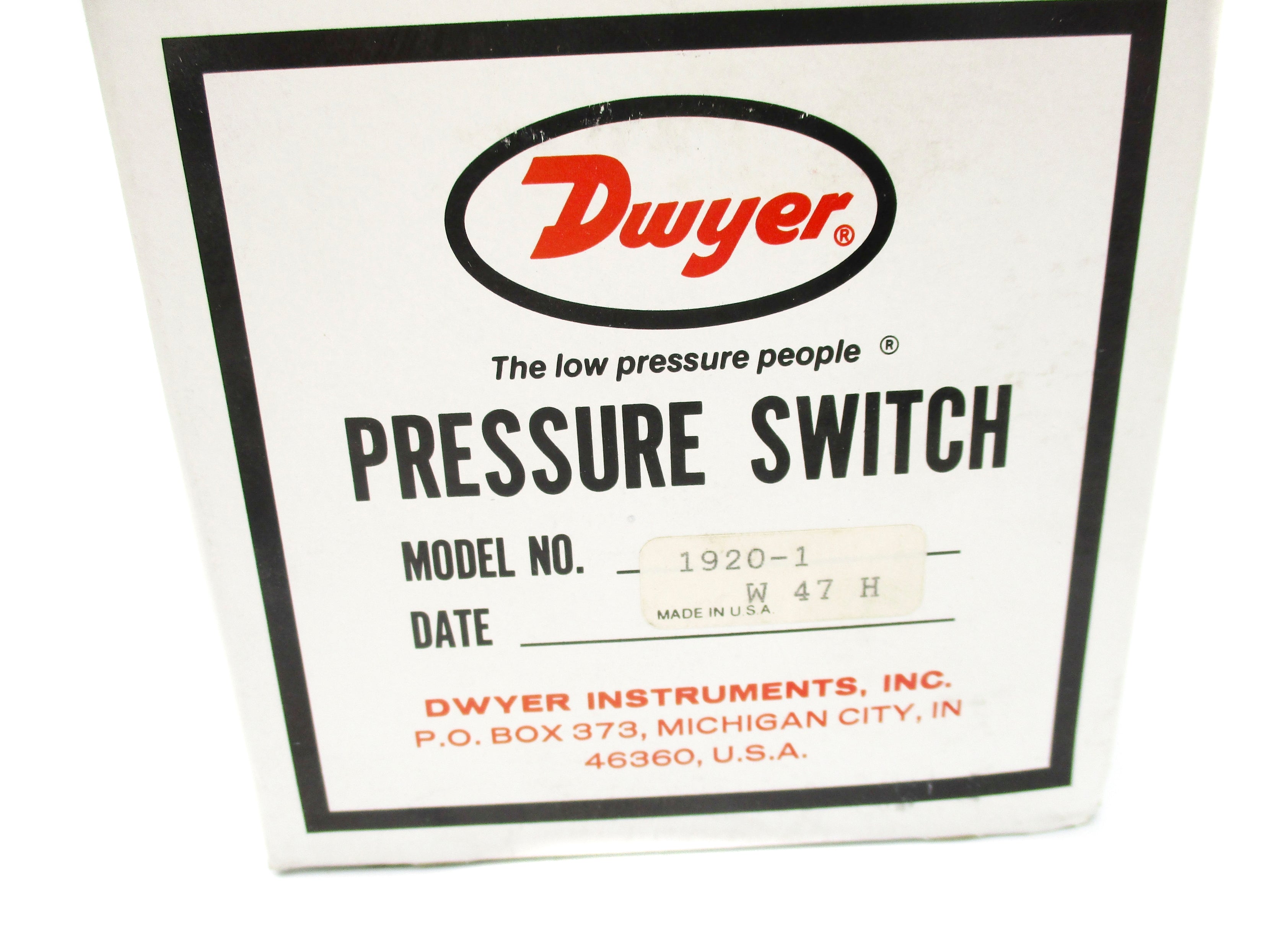 DWYER 1920-1 10PSI NSMP