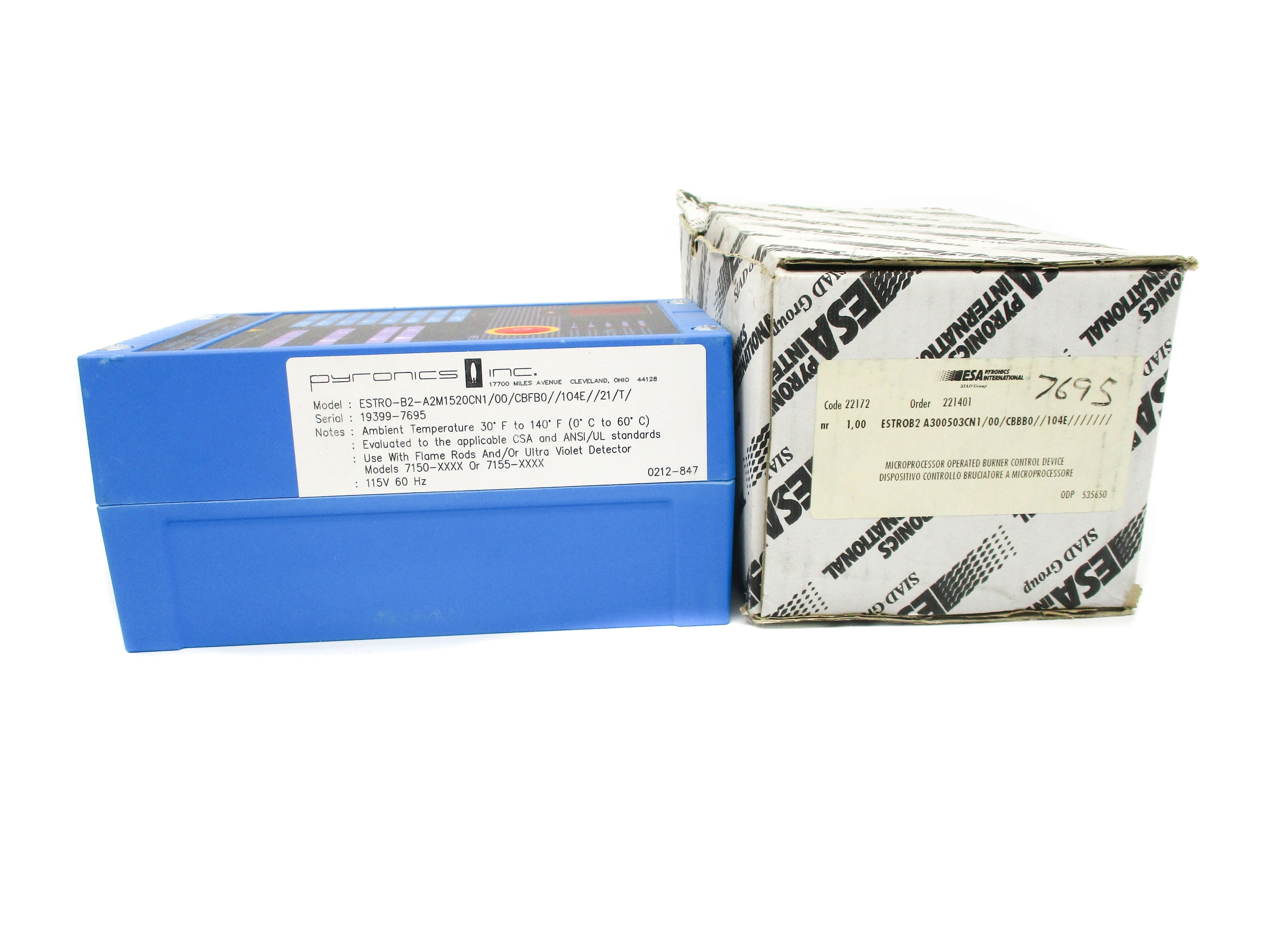 PYRONICS ESTRO-B2-A2M1520CN1/00/CBFBO//104E//21/T NSMP