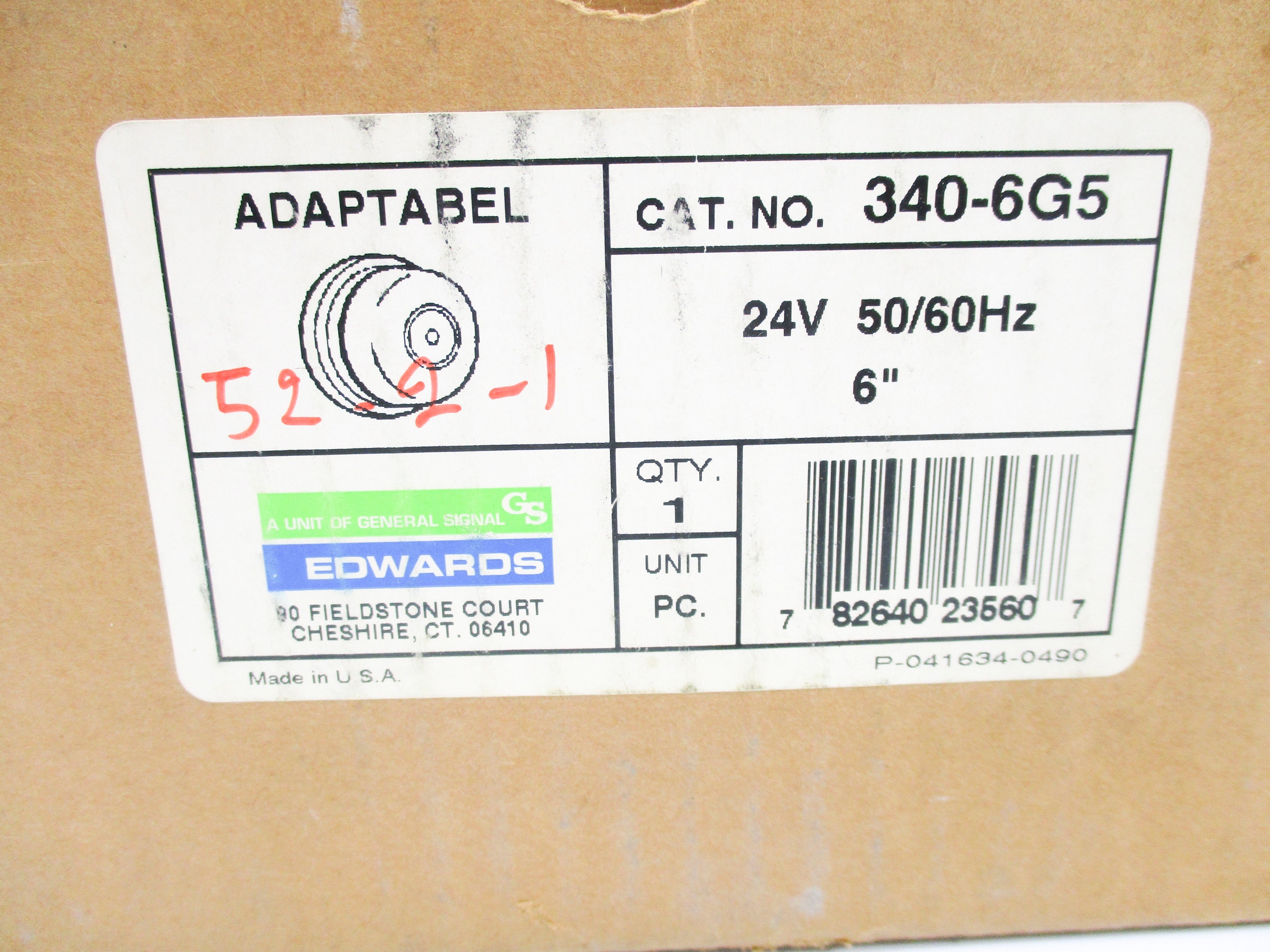 EDWARDS 340-6G5 NSMP