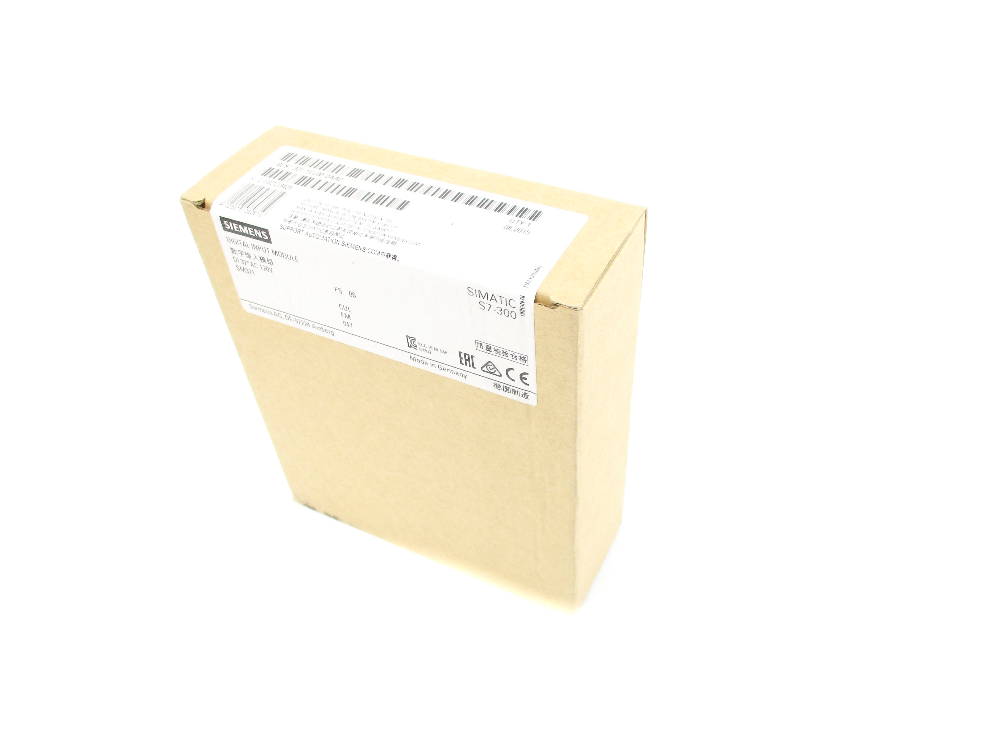 SIEMENS 6ES7321-1EL00-0AA0 NSFS
