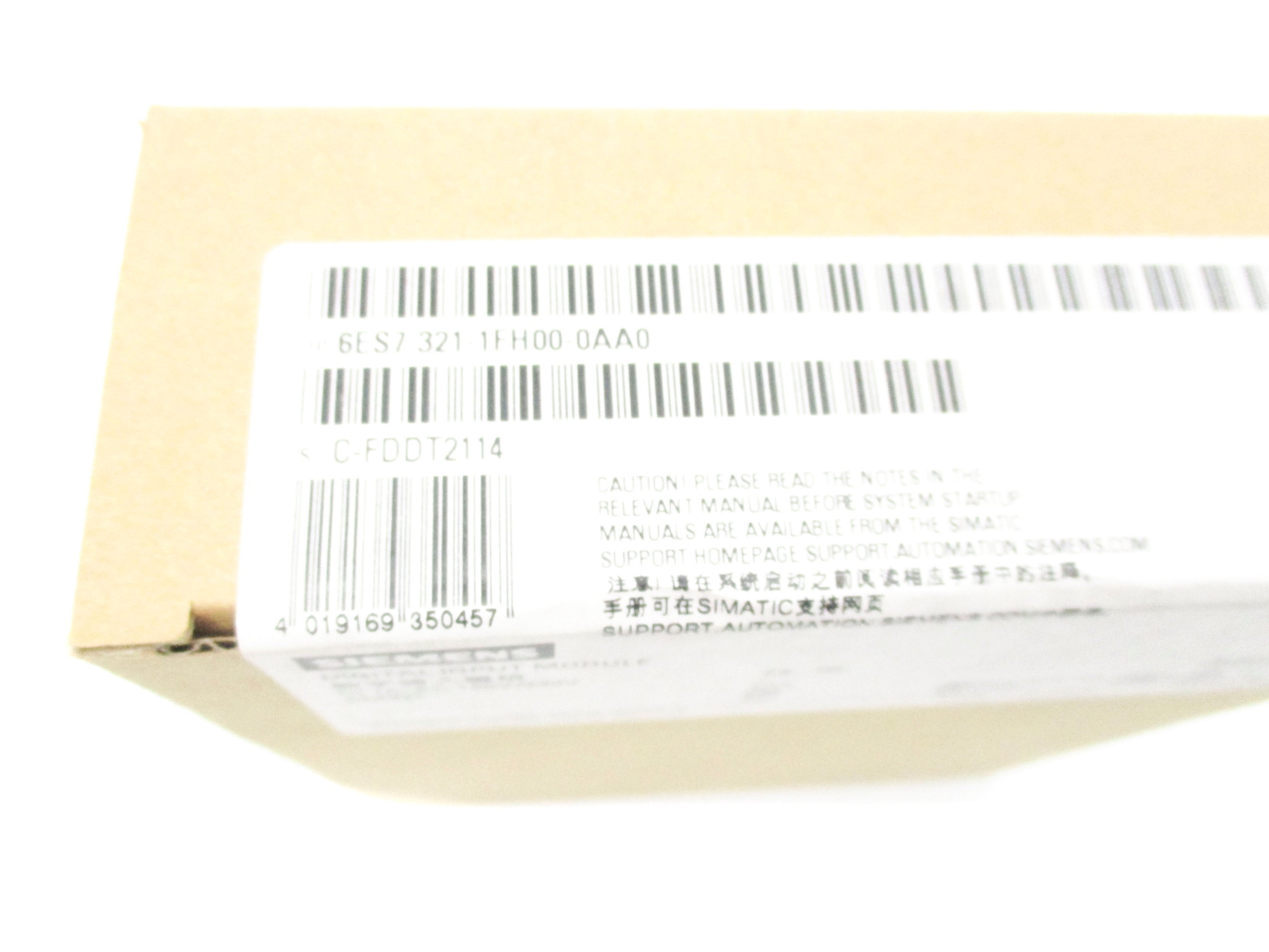 SIEMENS 6ES7321-1FH00-0AA0 120/230V NSFS