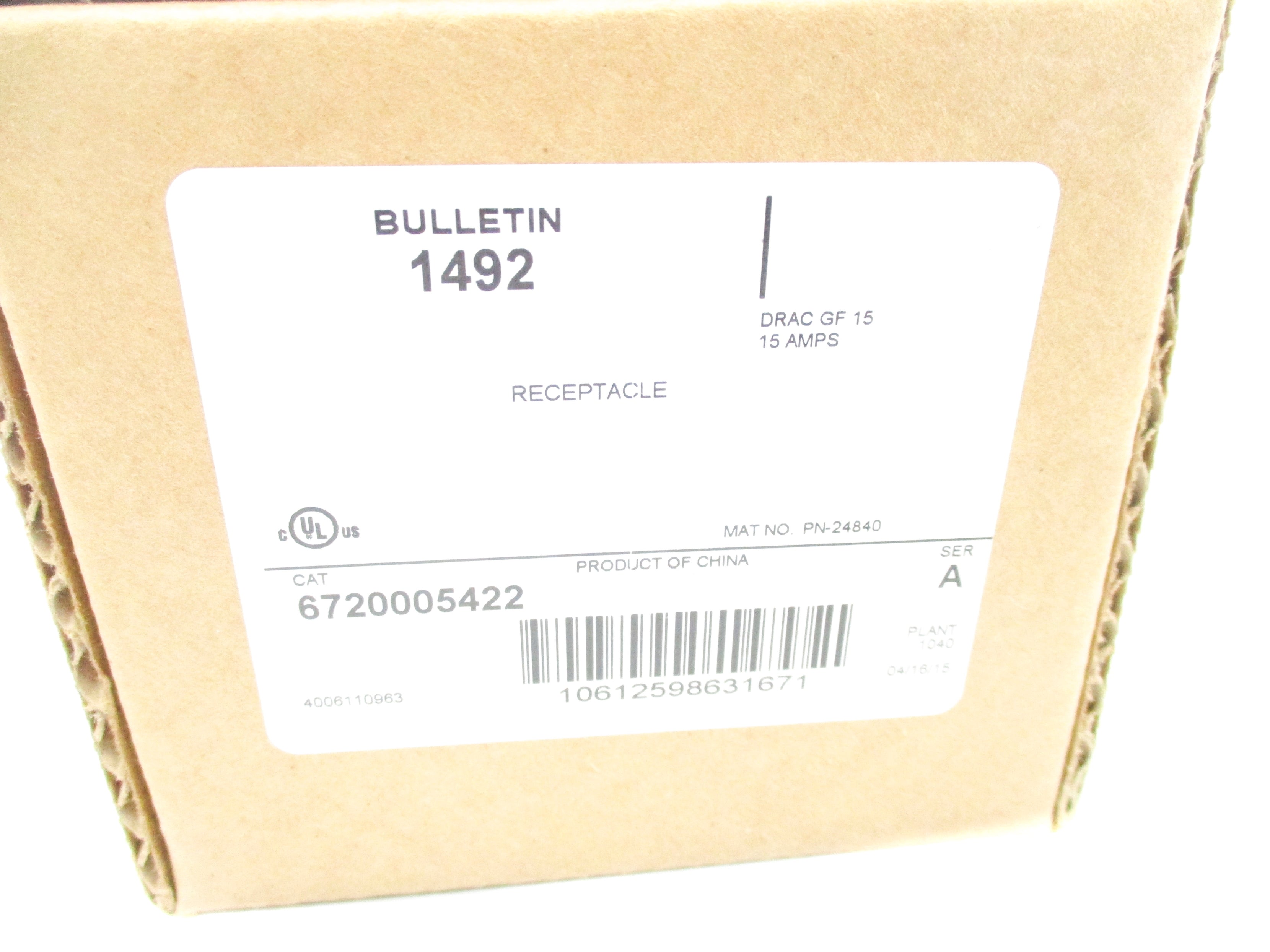 WEIDMULLER 6720005422 SER. A NSMP