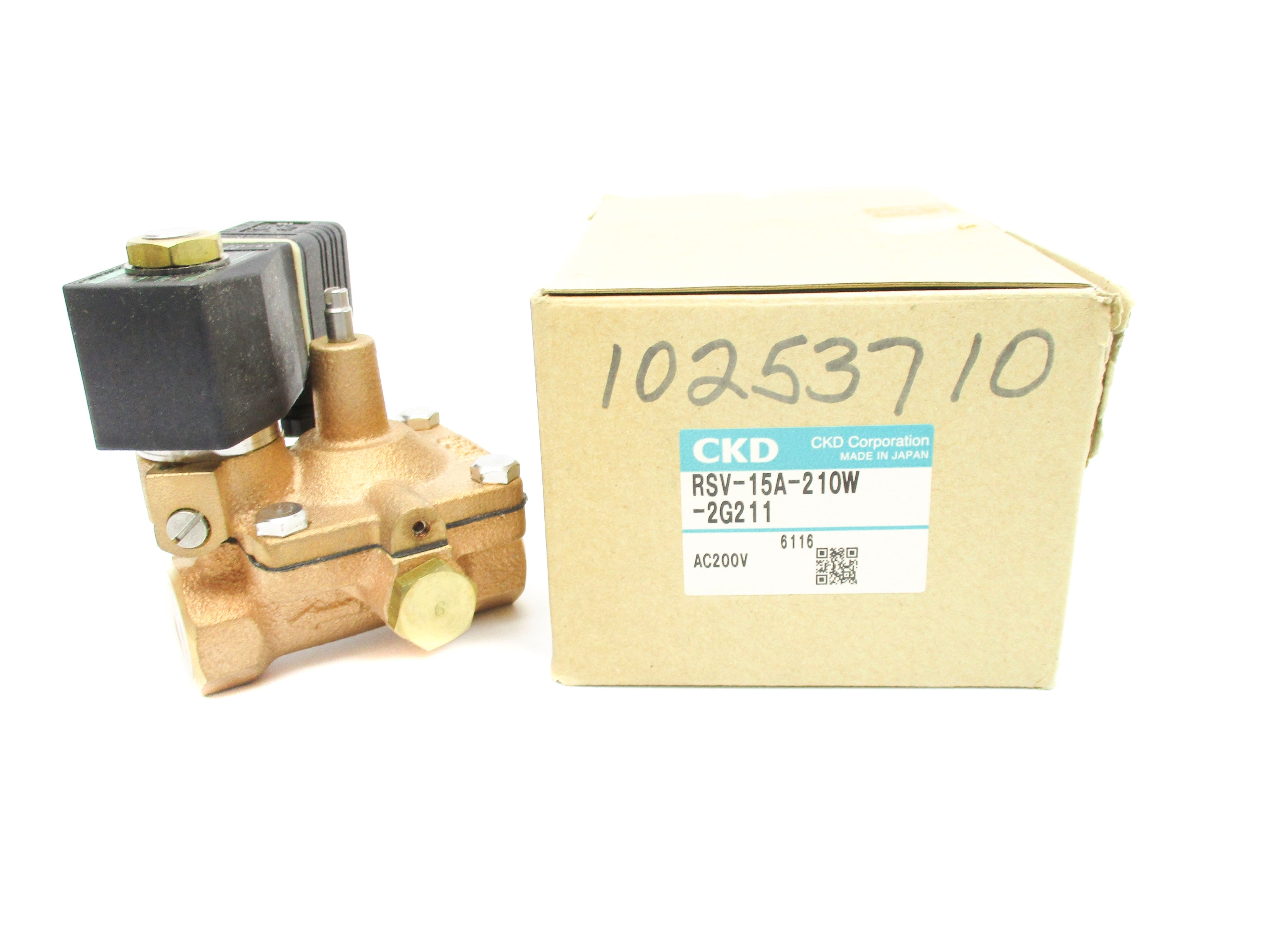 CKD RSV-15A-210W-2G211 200-220V 1/2" NSMP
