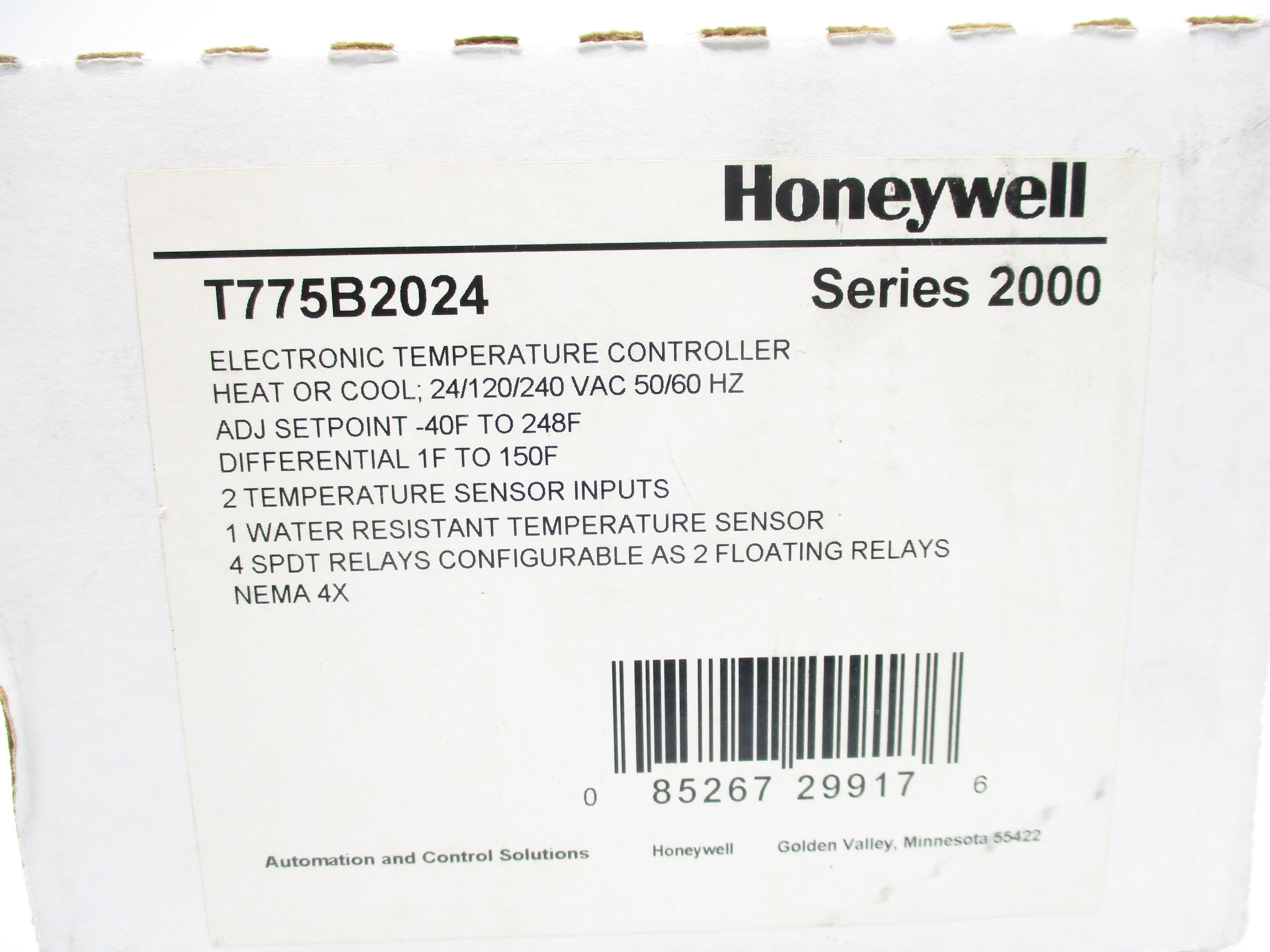 HONEYWELL T775B2024 NSMP
