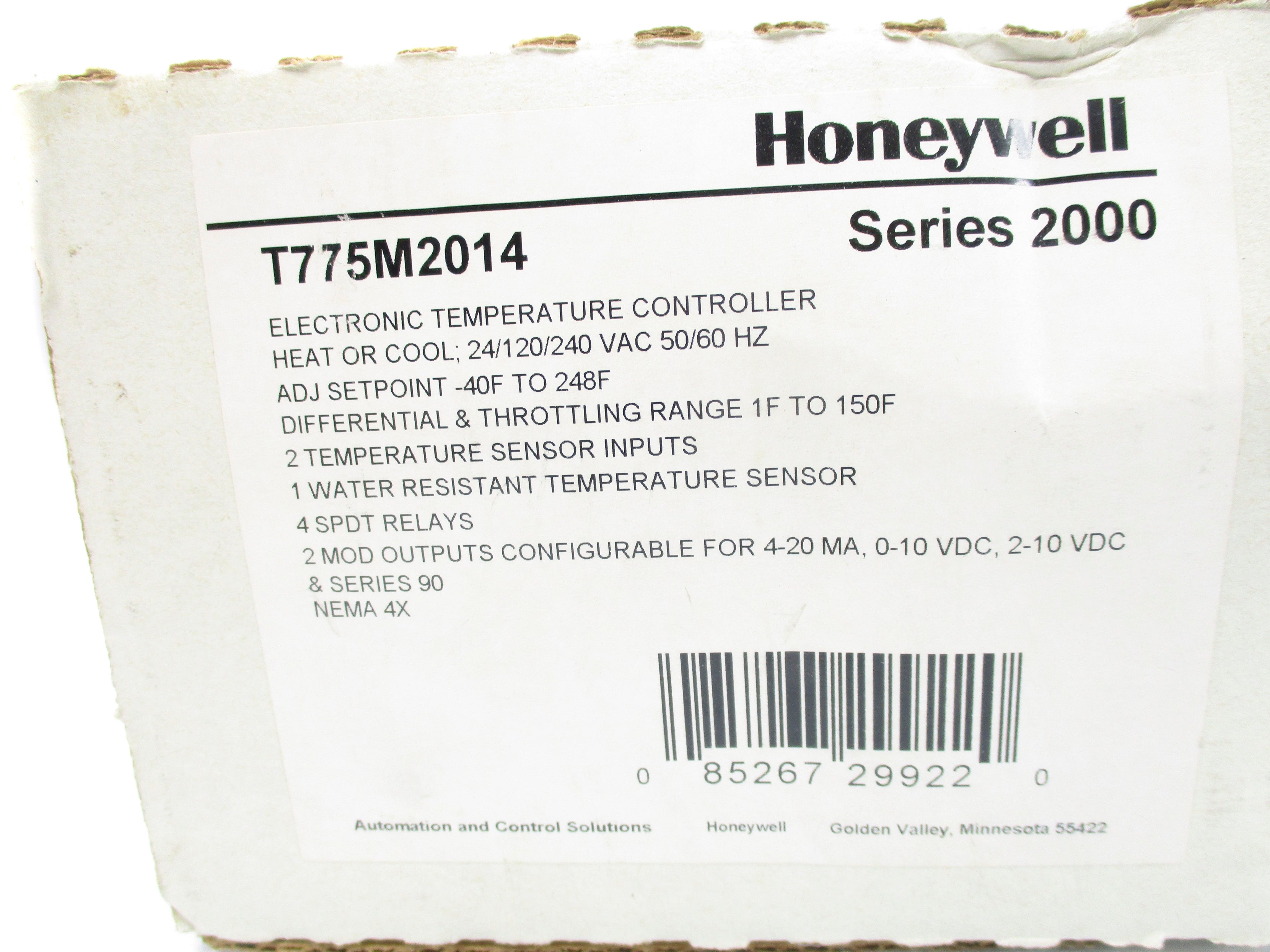 HONEYWELL T775M2014 NSMP