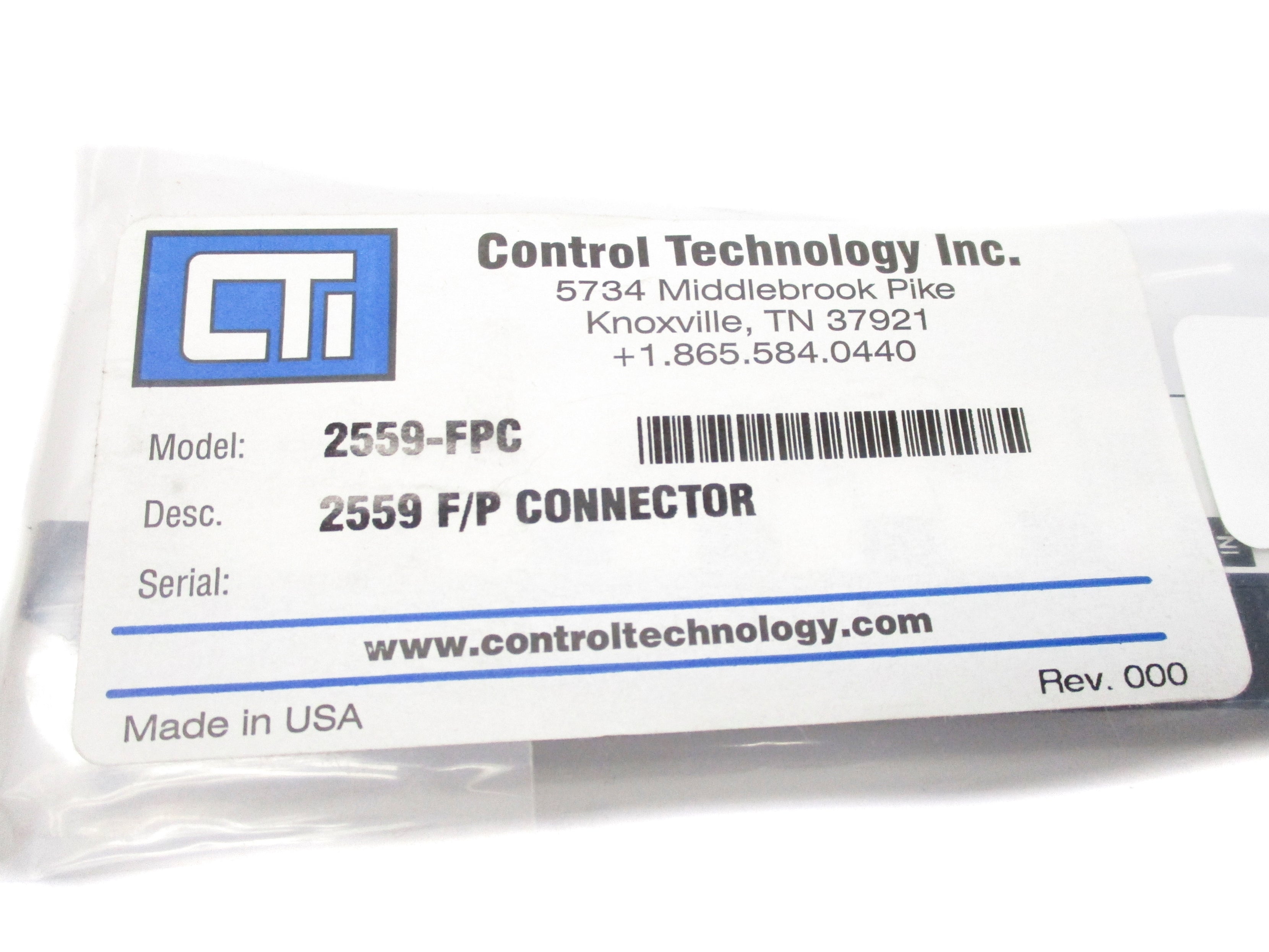 CONTROL TECHNOLOGY 2559-FPC NSMP