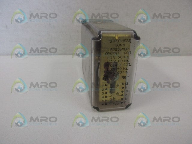 STRUTHERS-DUNN B255BXBP RELAY 110/120V *USED*