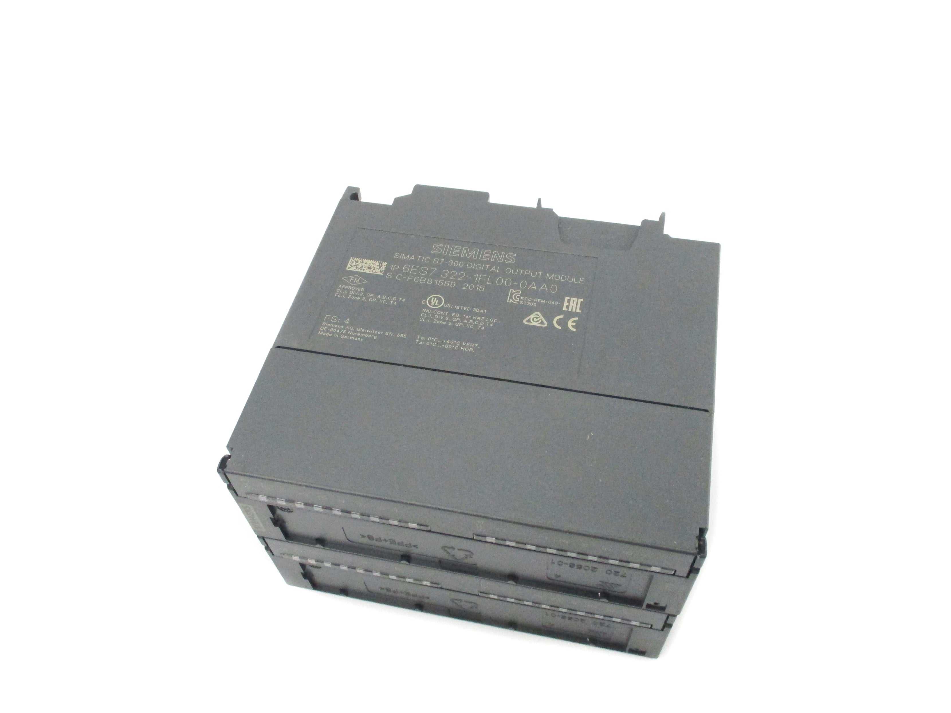 SIEMENS 6ES7322-1FL00-0AA0 (AS PICTURED) NSMP