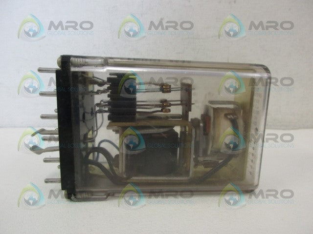 STRUTHERS-DUNN B255BXBP RELAY 110/120V *USED*