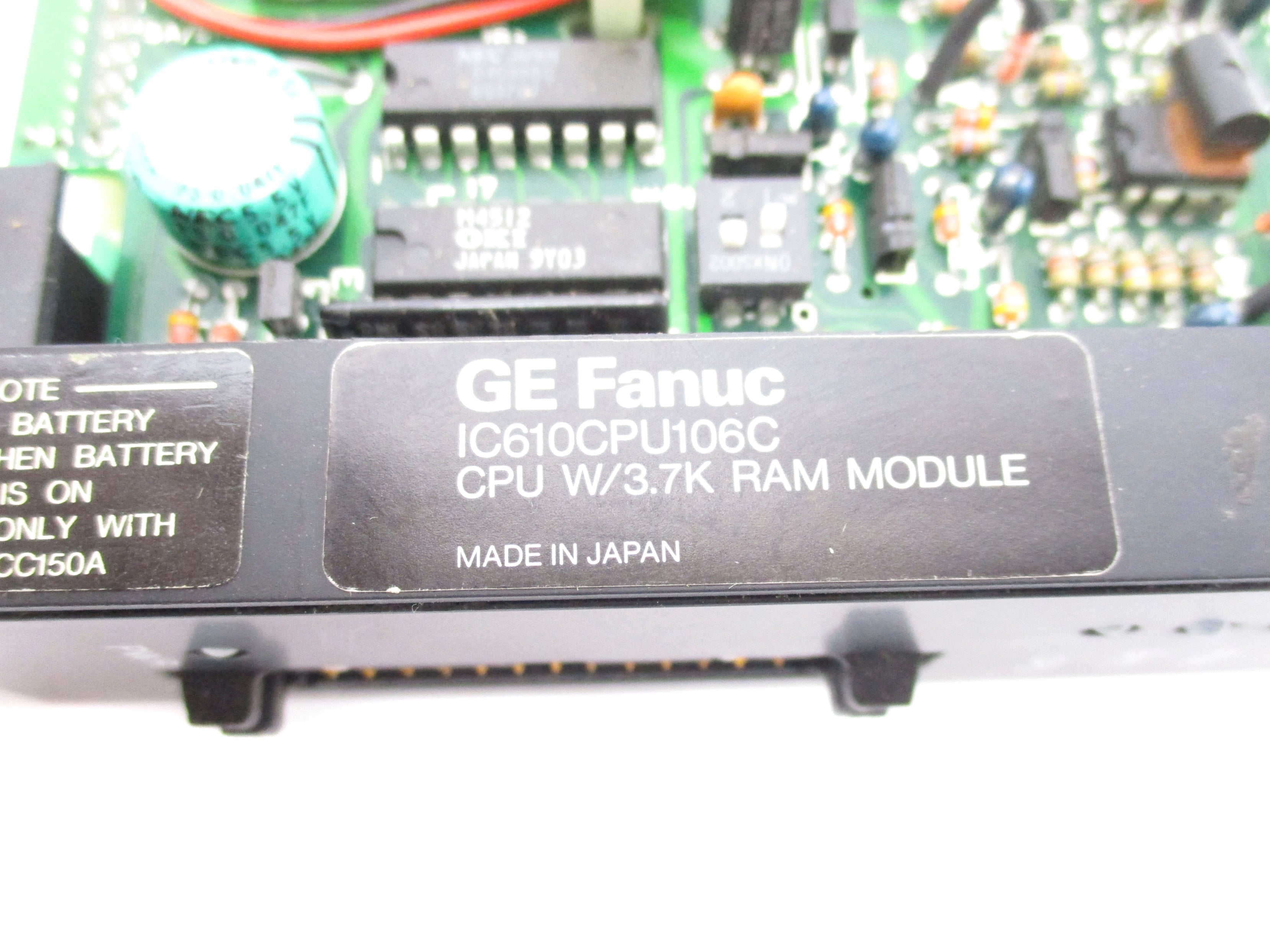 GE FANUC IC610CPU106C UNMP