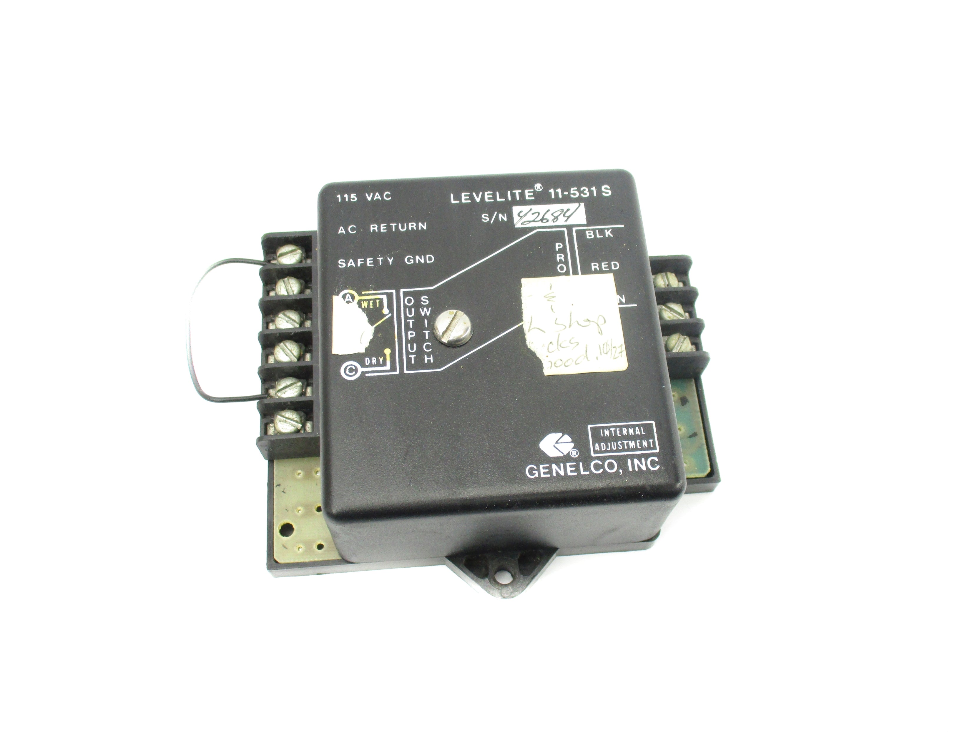 LEVELITE 11-531S 115VAC UNMP