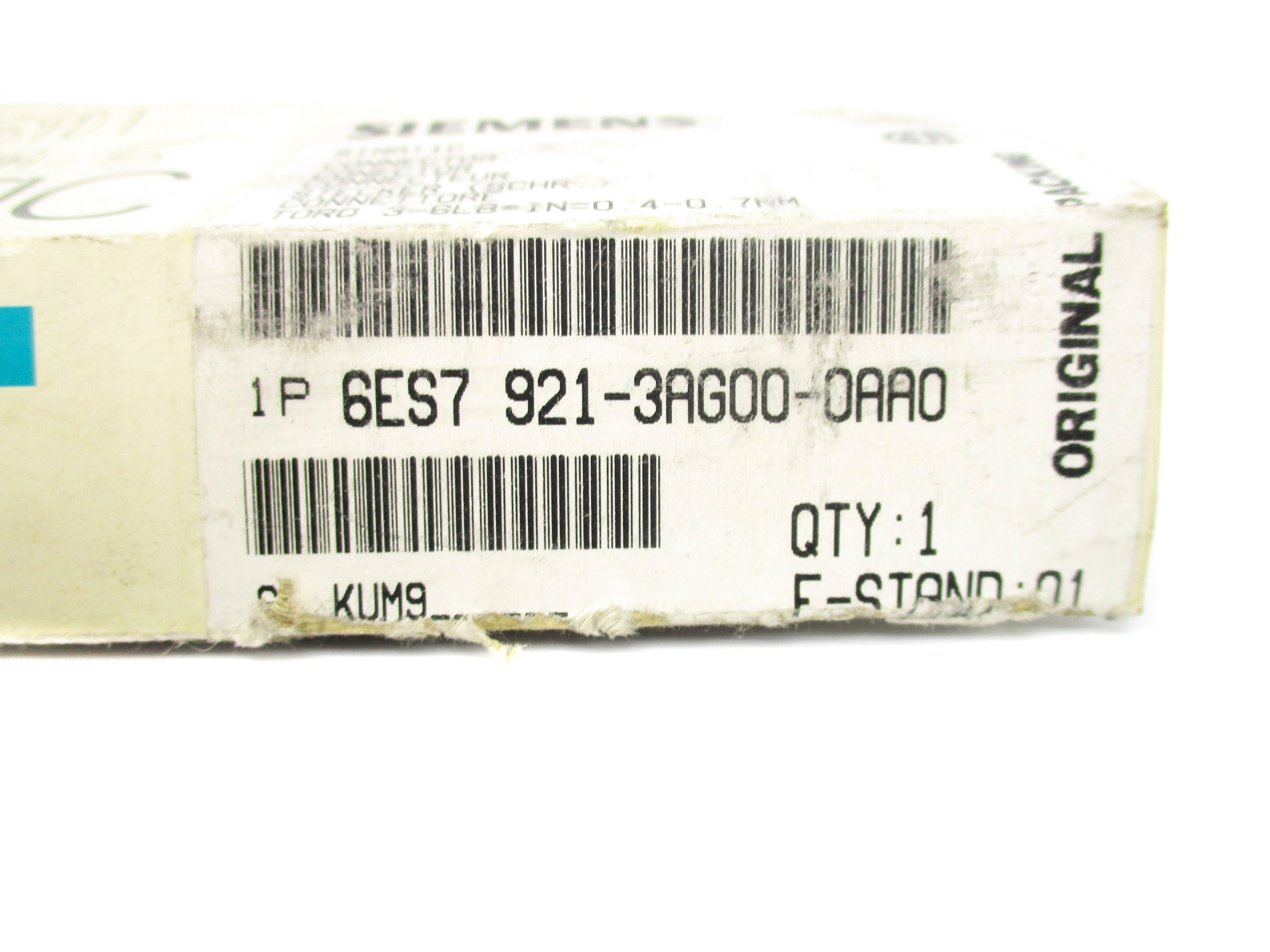 SIEMENS 6ES7921-3AG00-0AA0 NSMP