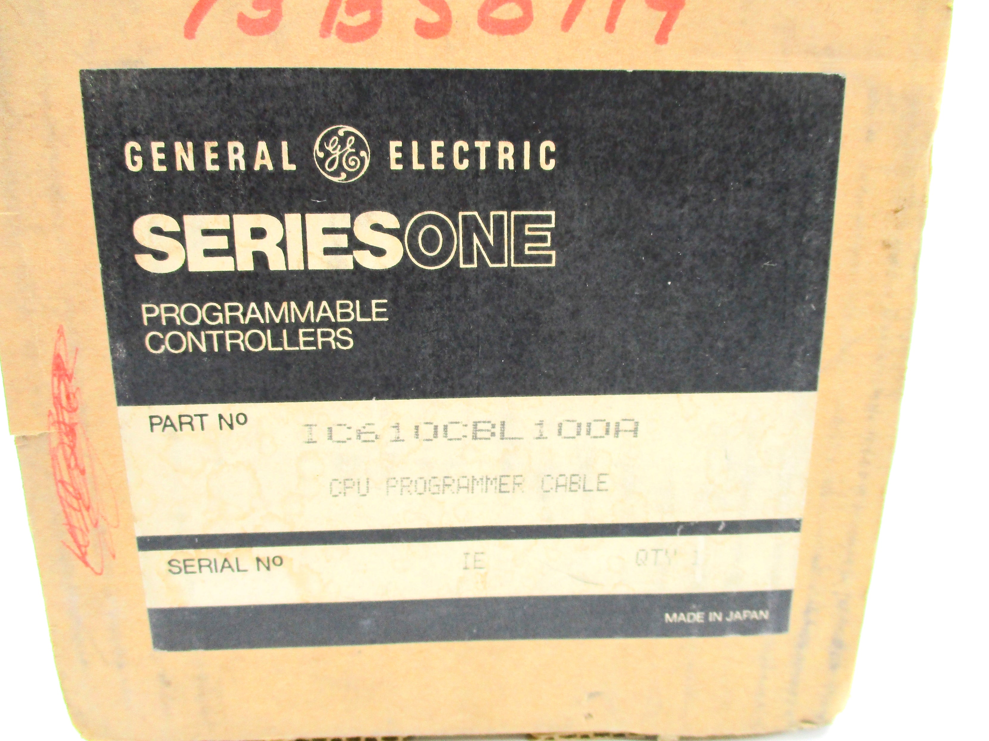GENERAL ELECTRIC IC610CBL100A NSMP