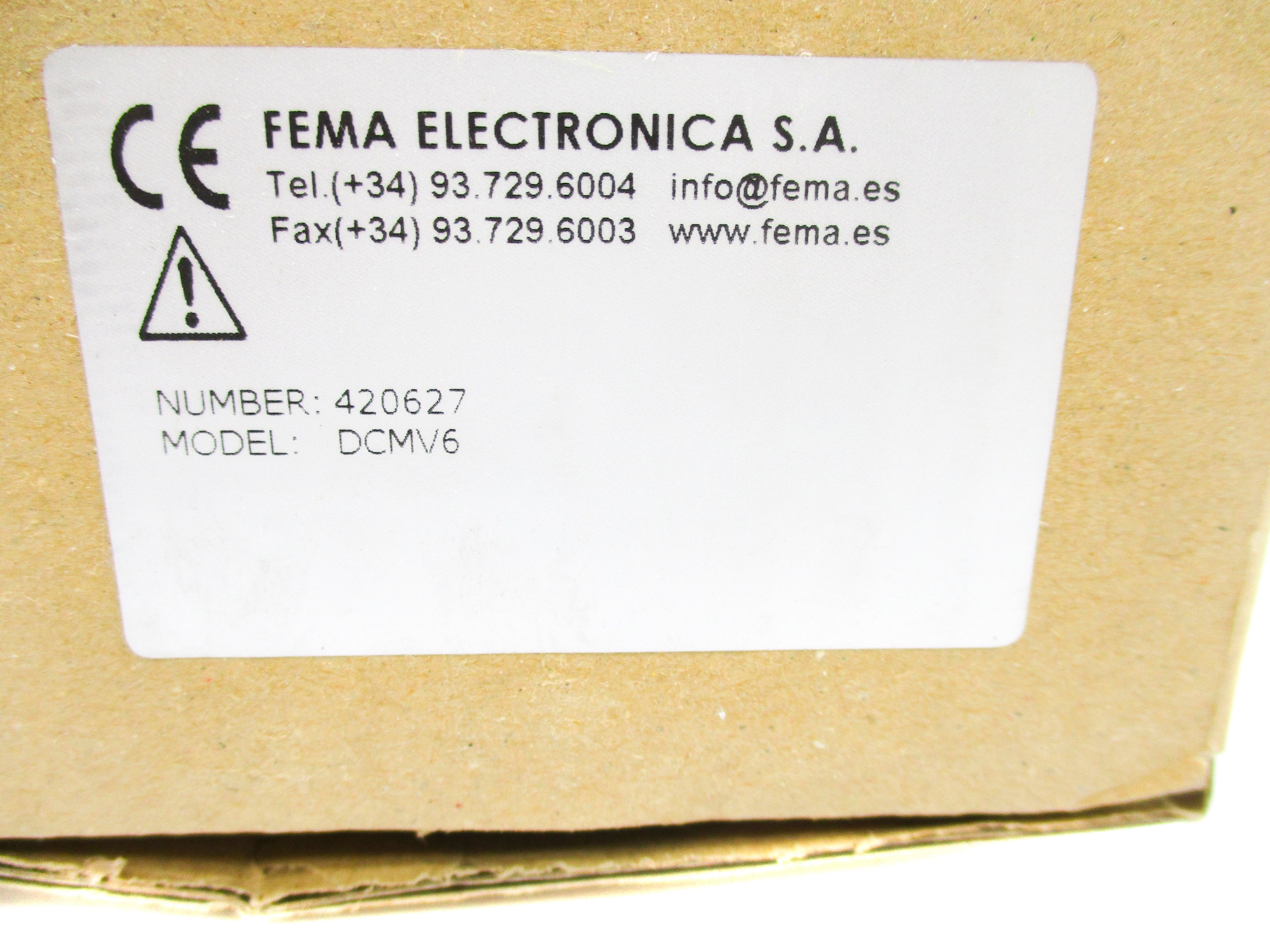 FEMA ELECTRONICA DCMV6 (AS PICTURED) NSMP