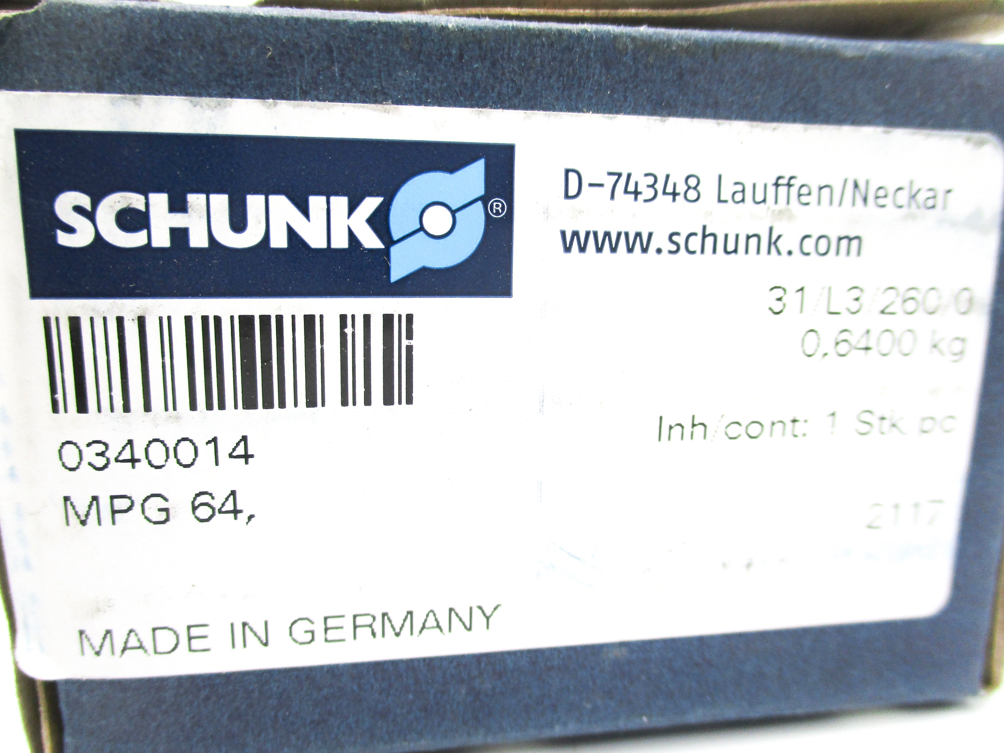 SCHUNK MPG64 NSMP