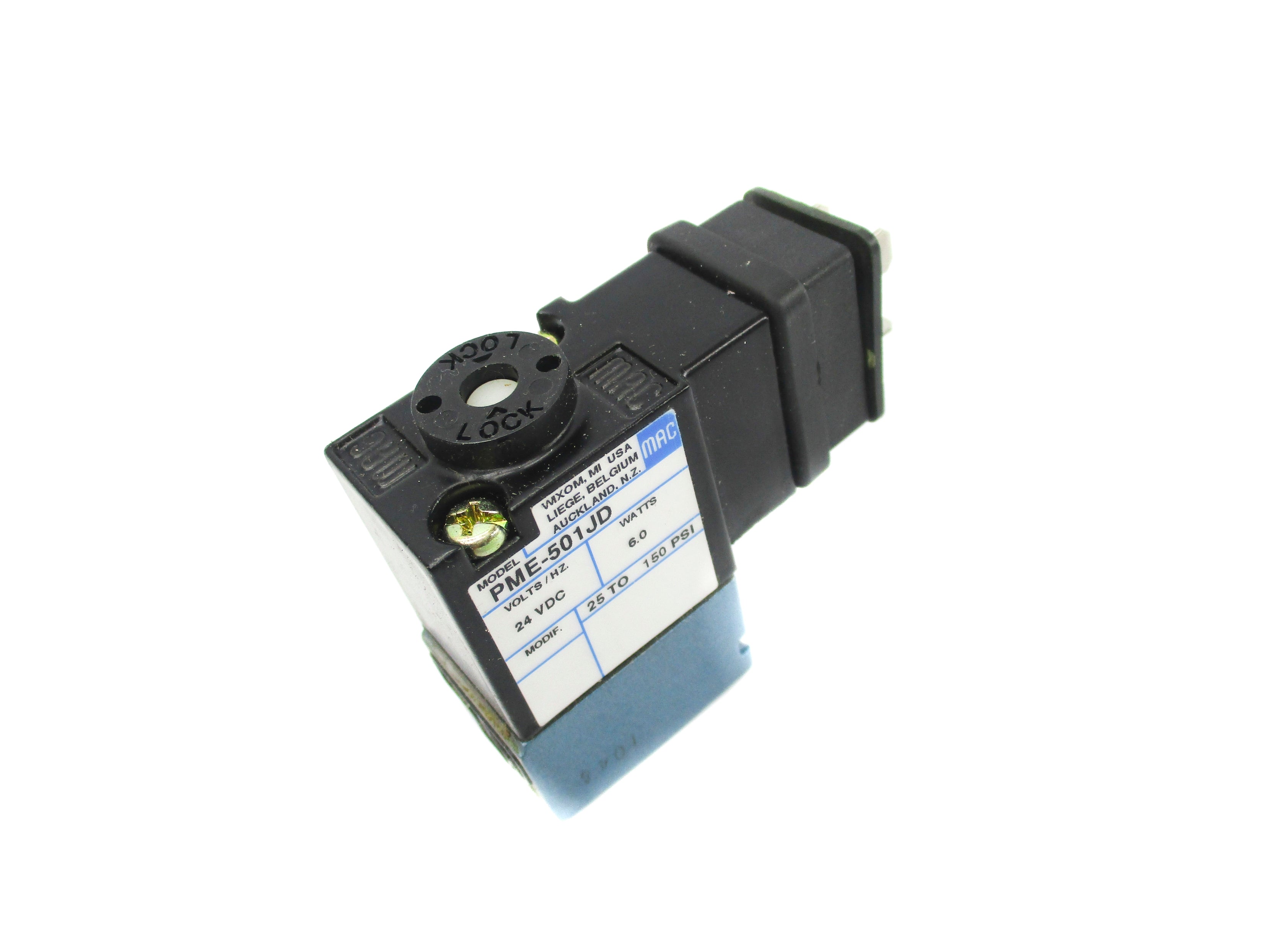 MAC PME-501JD 24VDC 25-150PSI NSMP