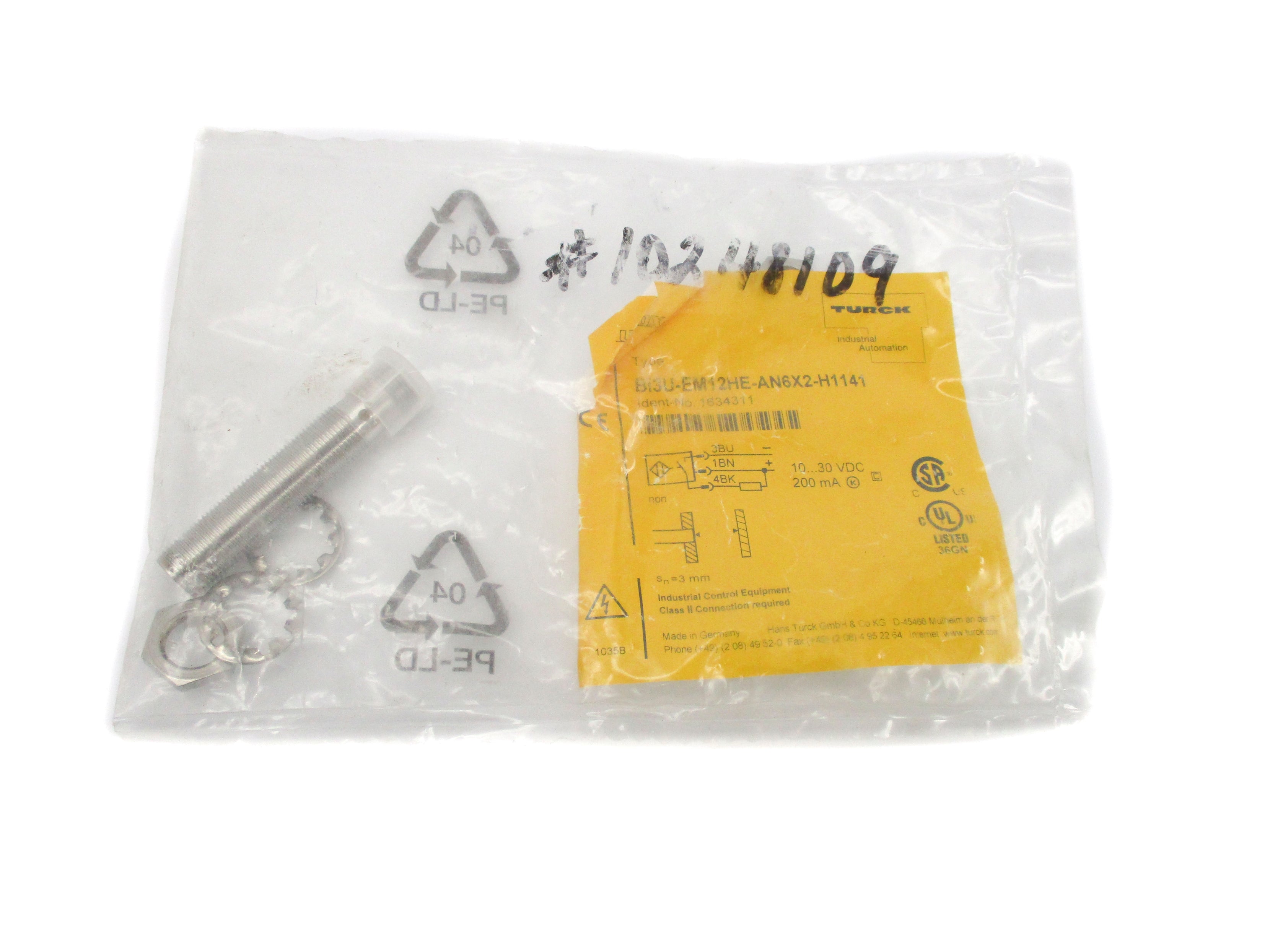 TURCK BI3U-EM12HE-AN6X2-H1141 NSMP