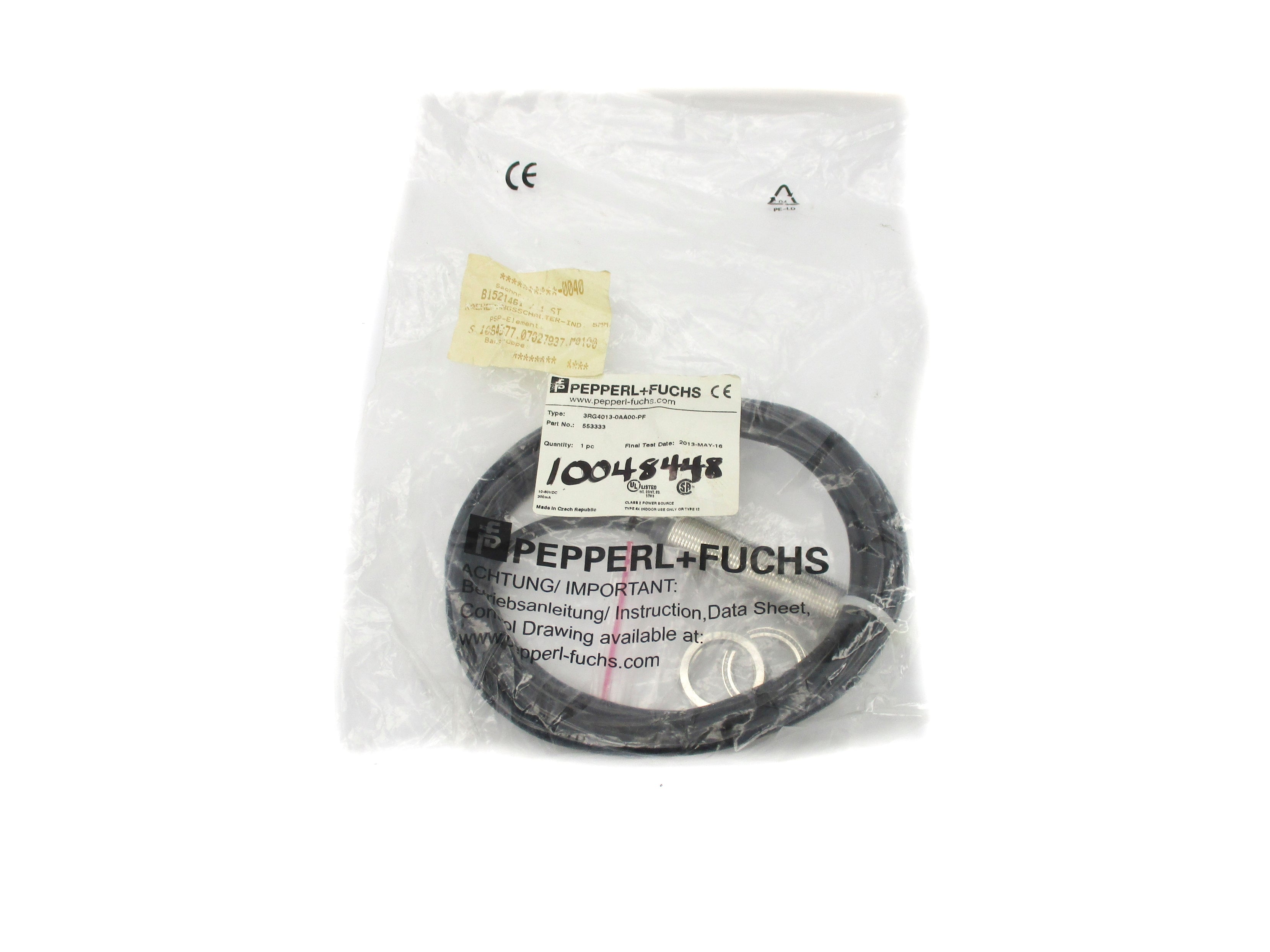 PEPPERL + FUCHS 3RG4013-0AA00-PF NSMP