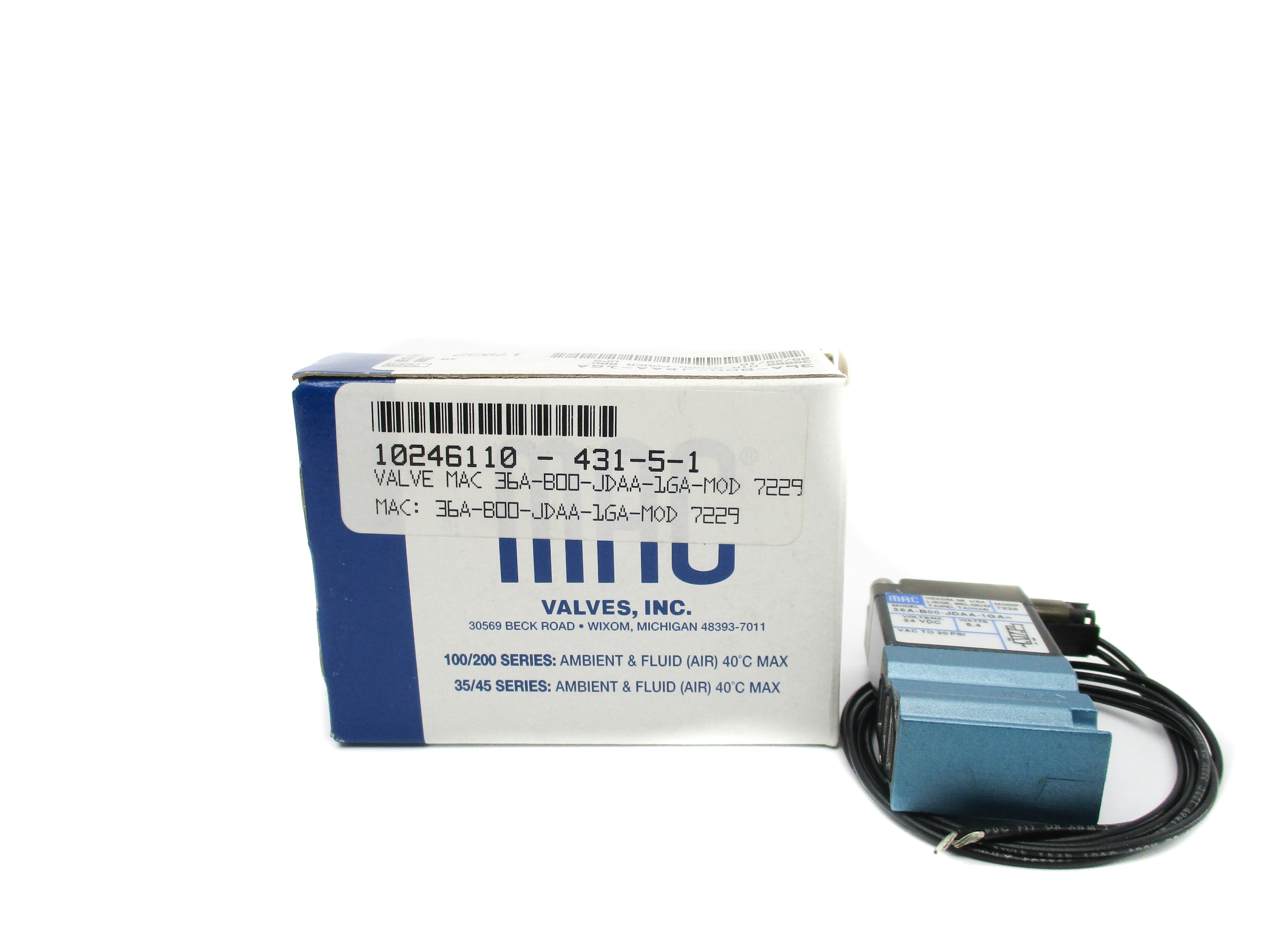 MAC 36A-B00-JDAA-1GA 24VDC NSMP