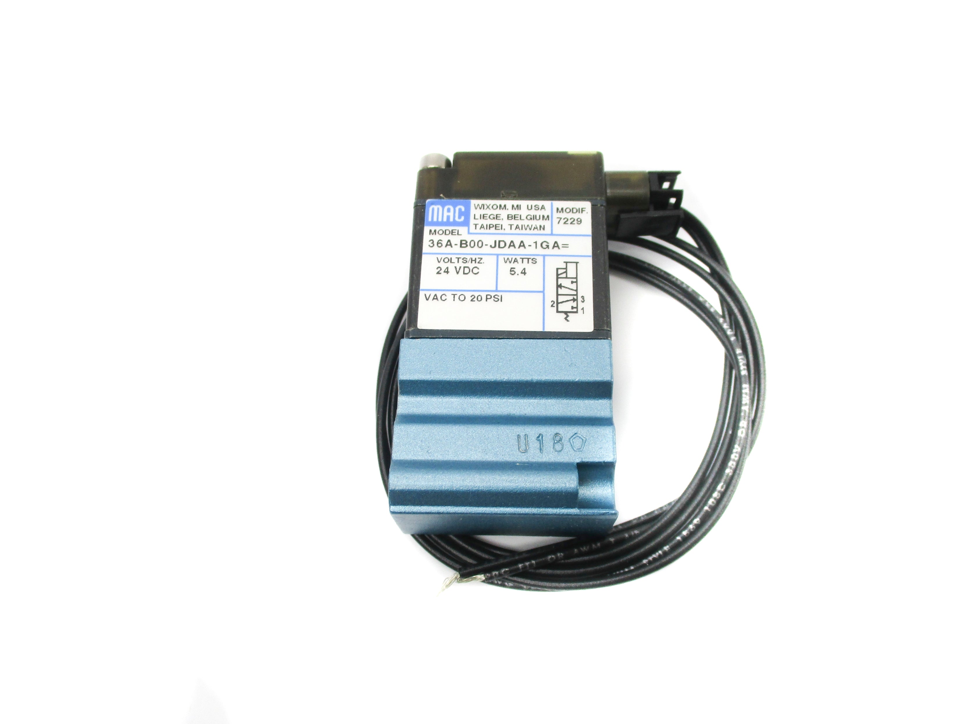 MAC 36A-B00-JDAA-1GA 24VDC NSMP