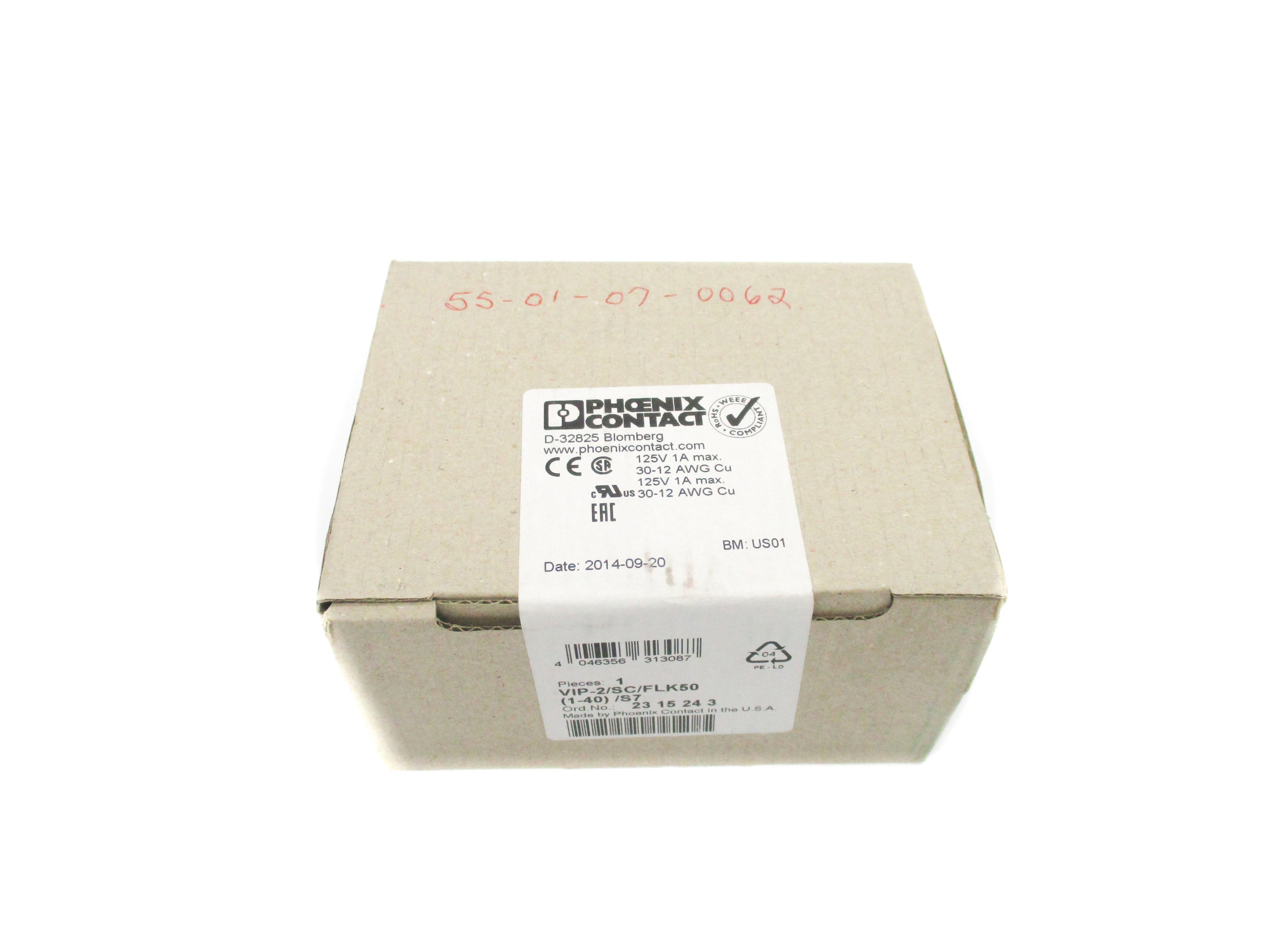 PHOENIX CONTACT VIP-2/SC/FLK50 2315243 125V NSFS