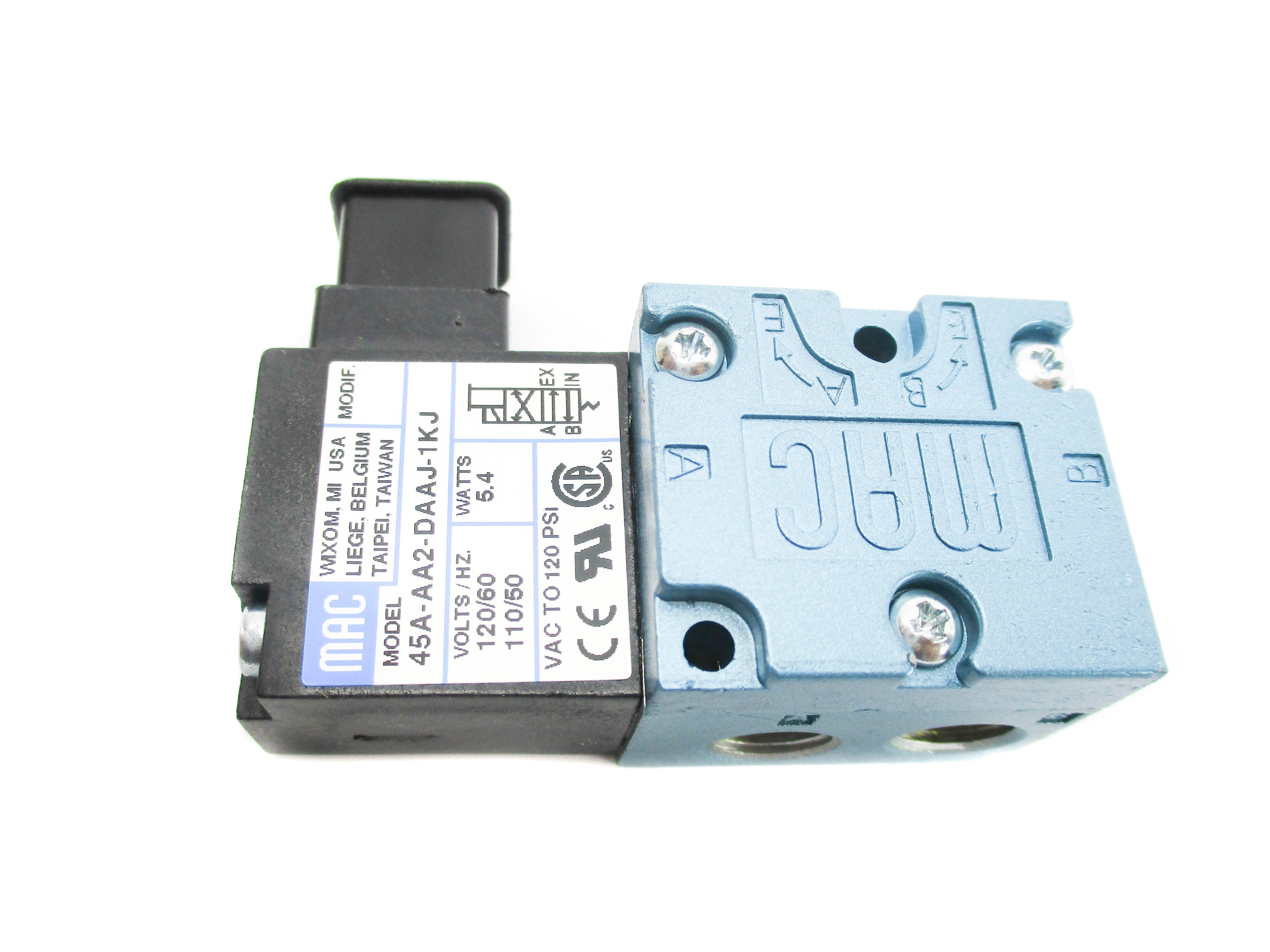 MAC 45A-AA2-DAAJ-1KJ 120/110V 120PSI NSMP